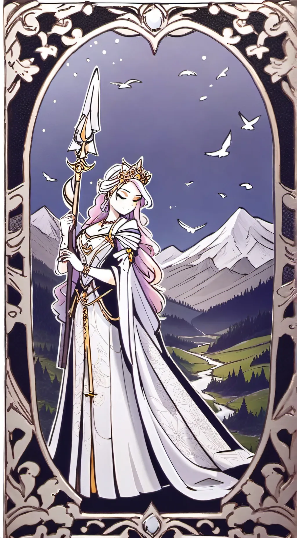 ai character: omenaso x smoke background