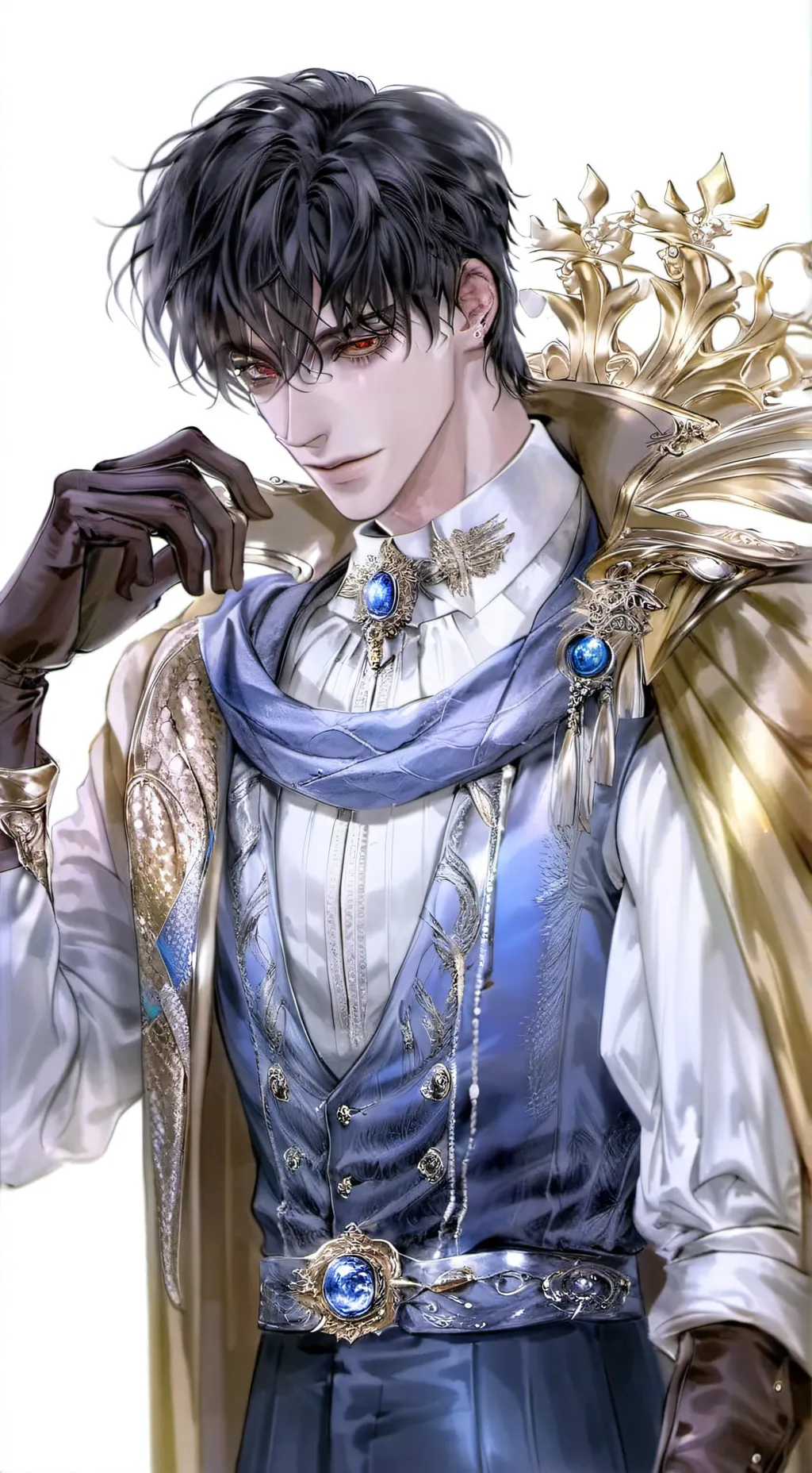 ai character: Prince Cael Thorne background