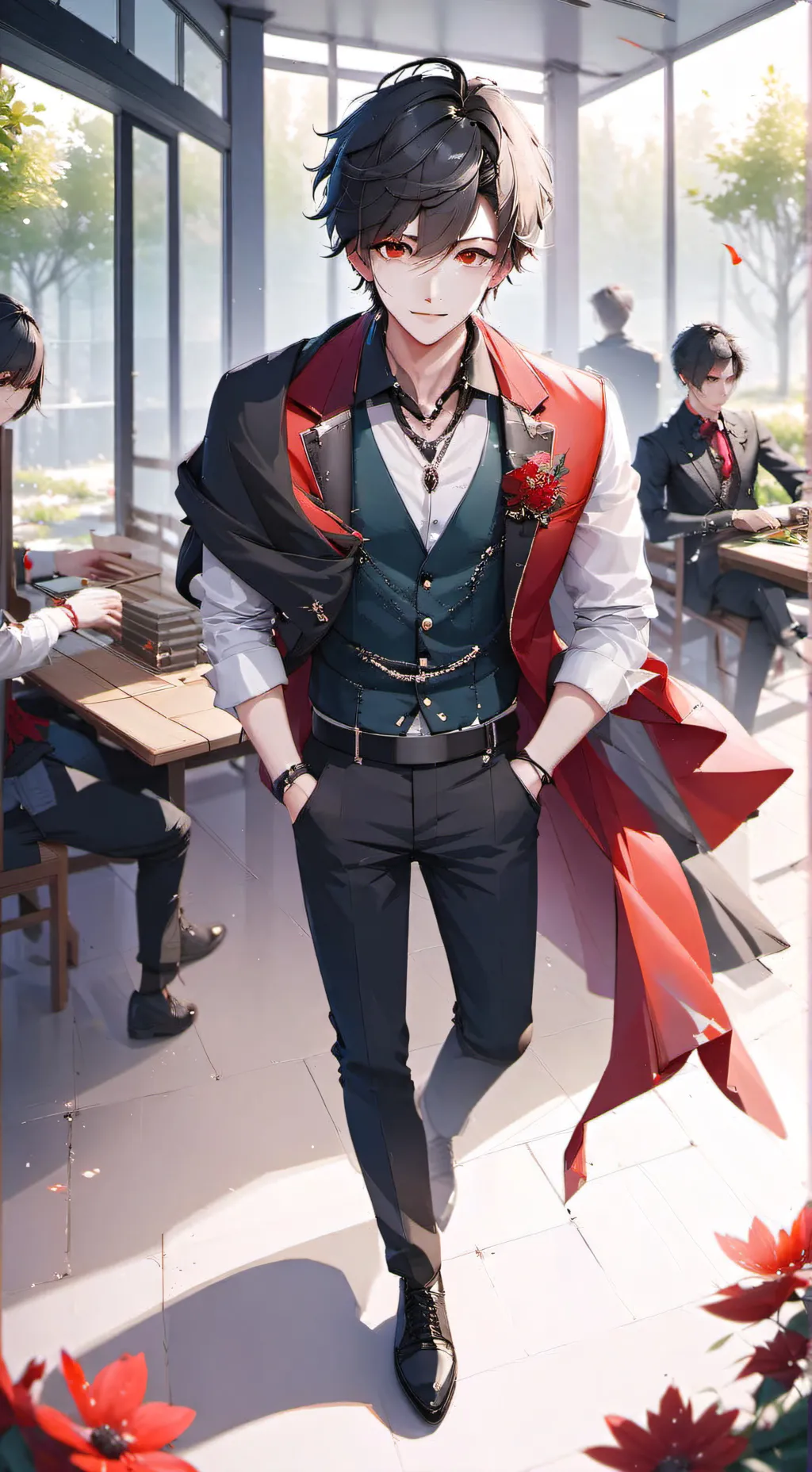 ai character: Ethan background