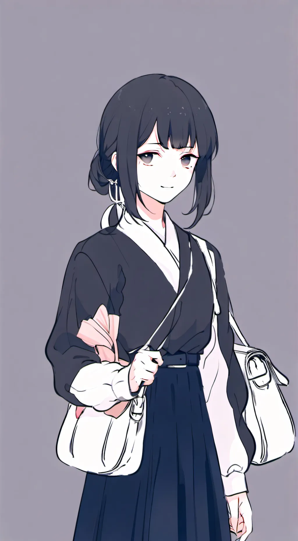 ai character: Yomi shaniko  background