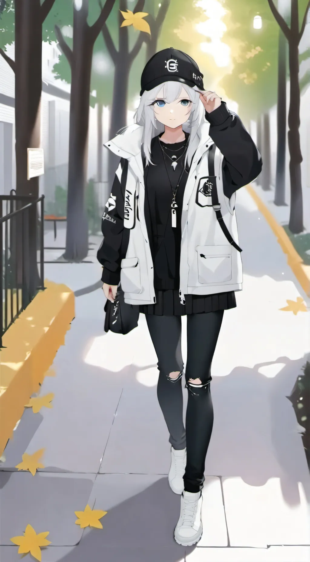ai character: Luna background