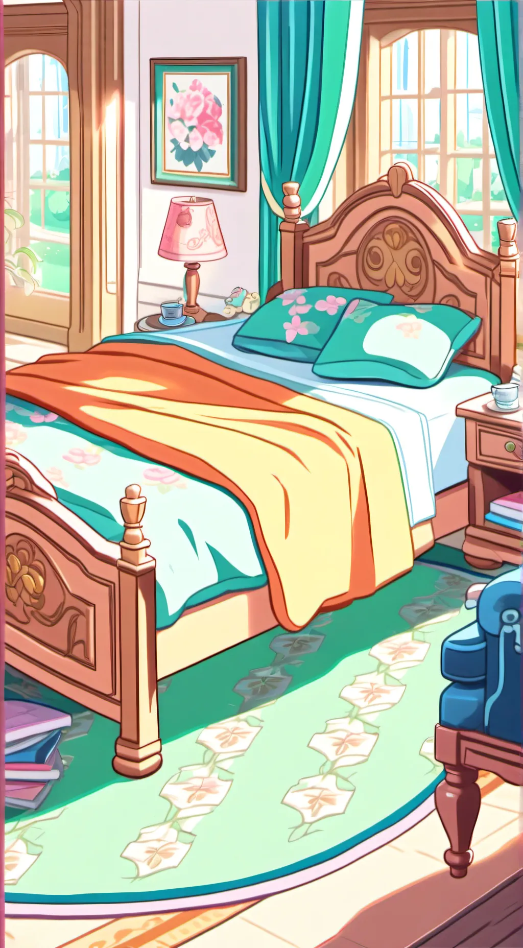 ai character: JJK Sleepover!! background