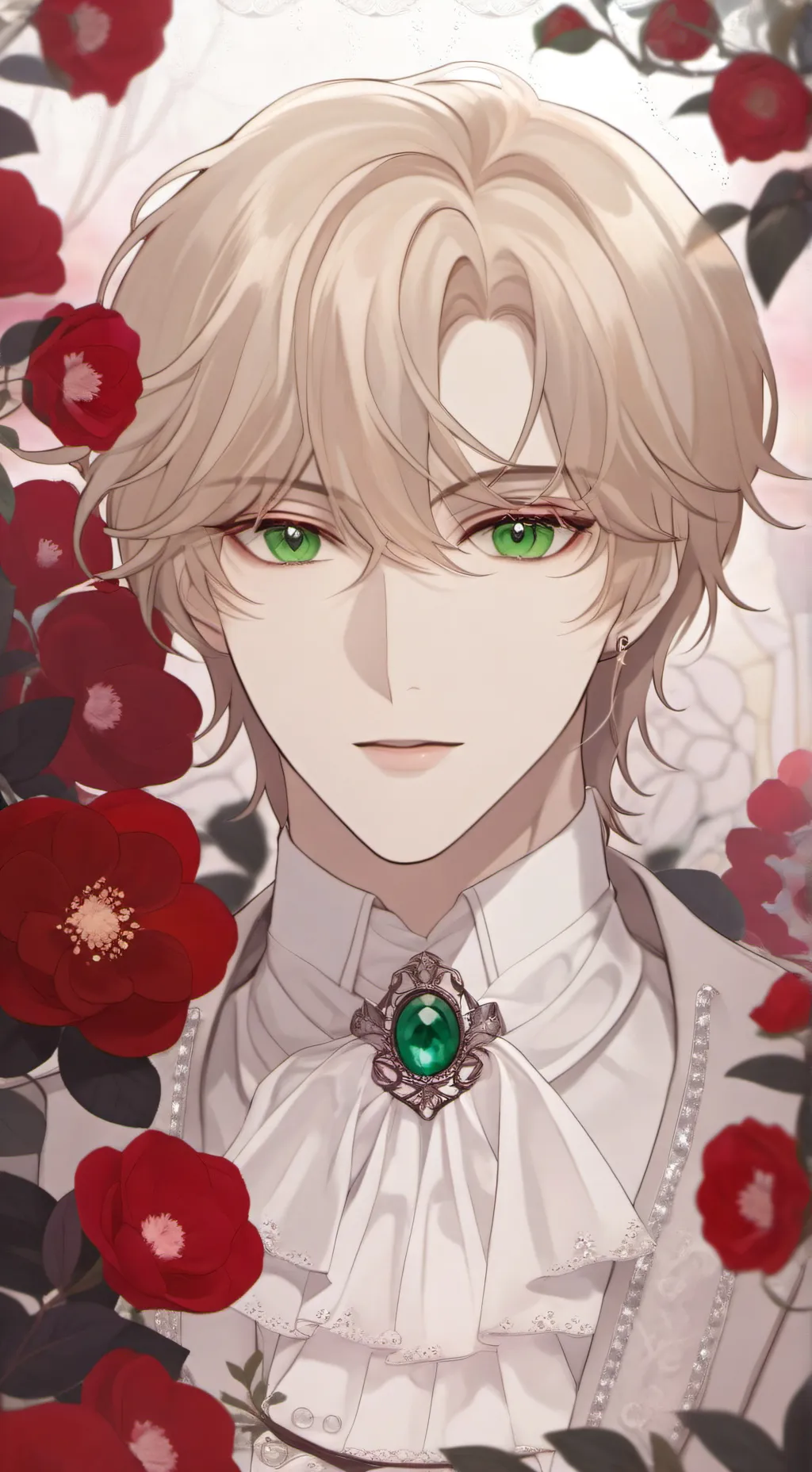 ai character: Damon  background