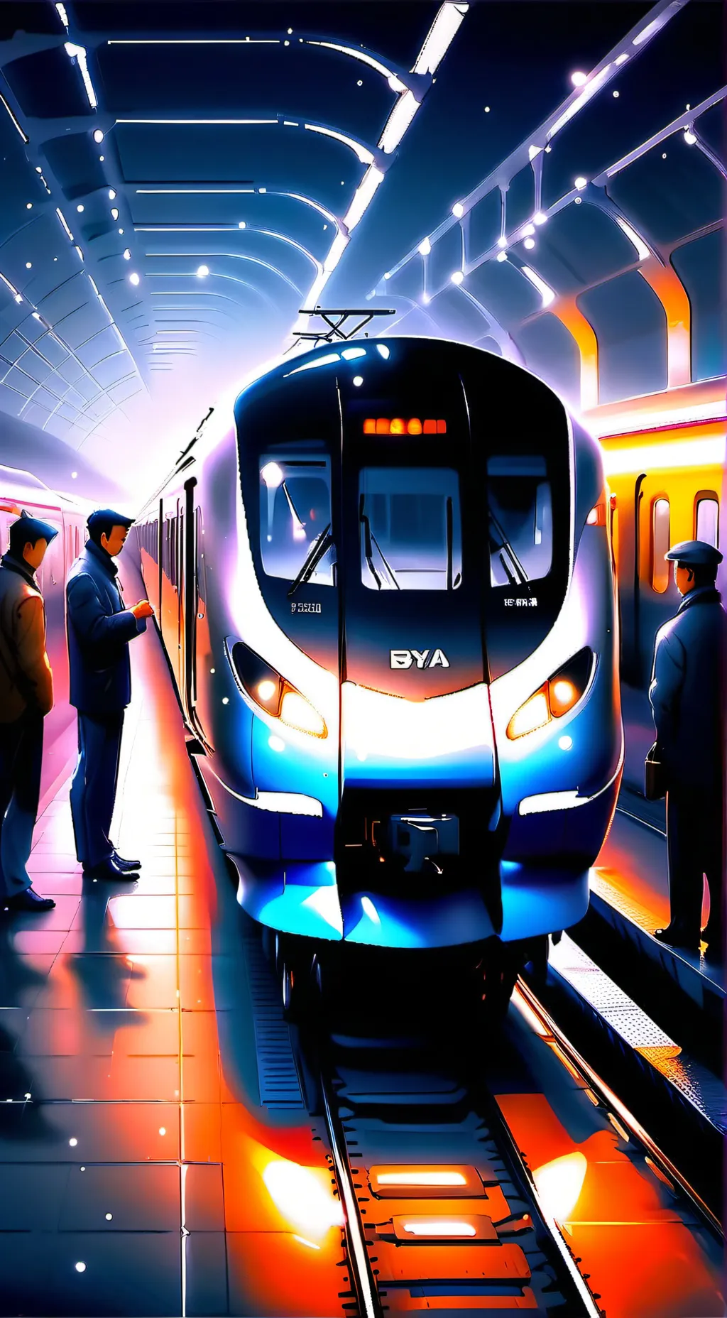 ai character: Vincent station  background