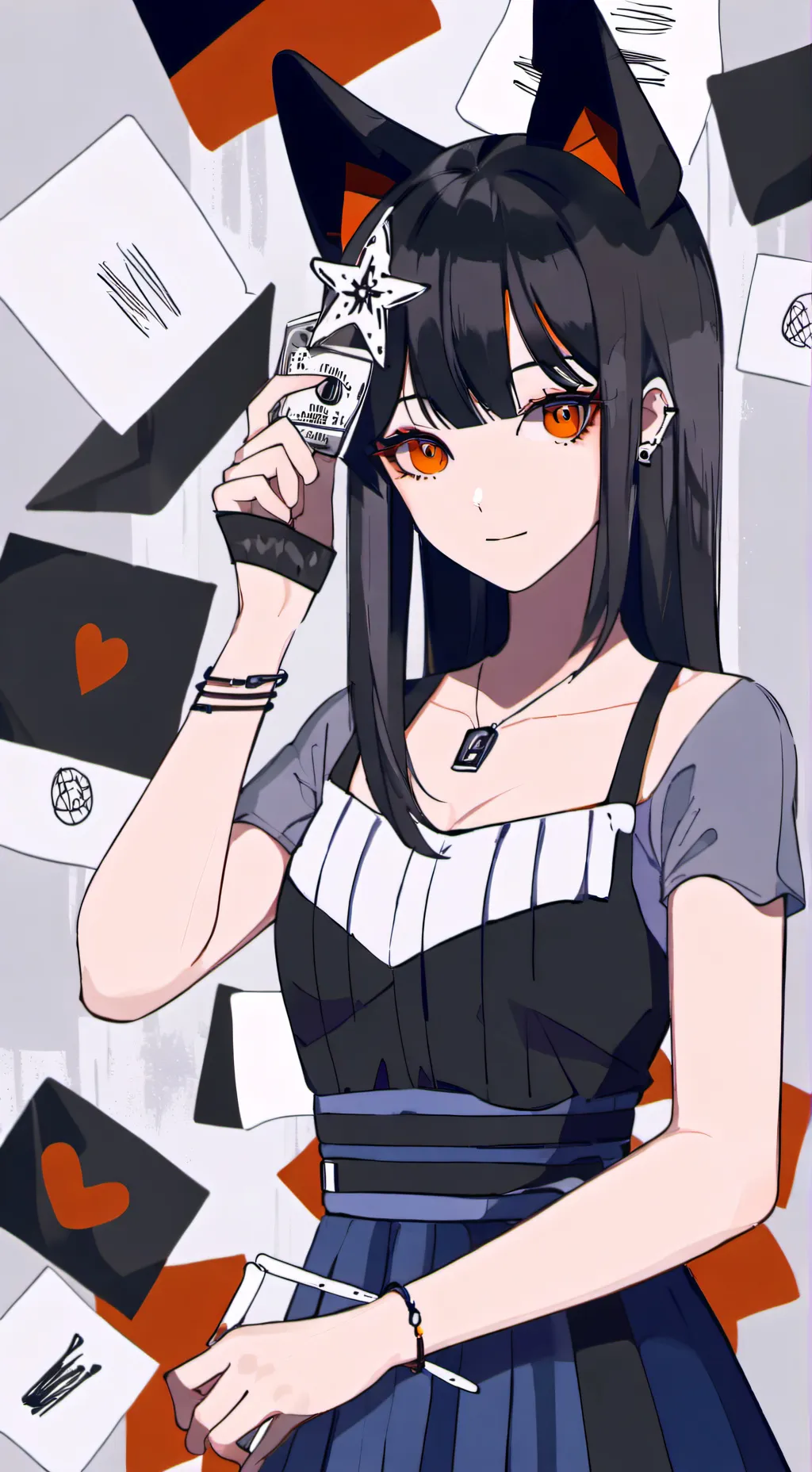 ai character: Lilly background