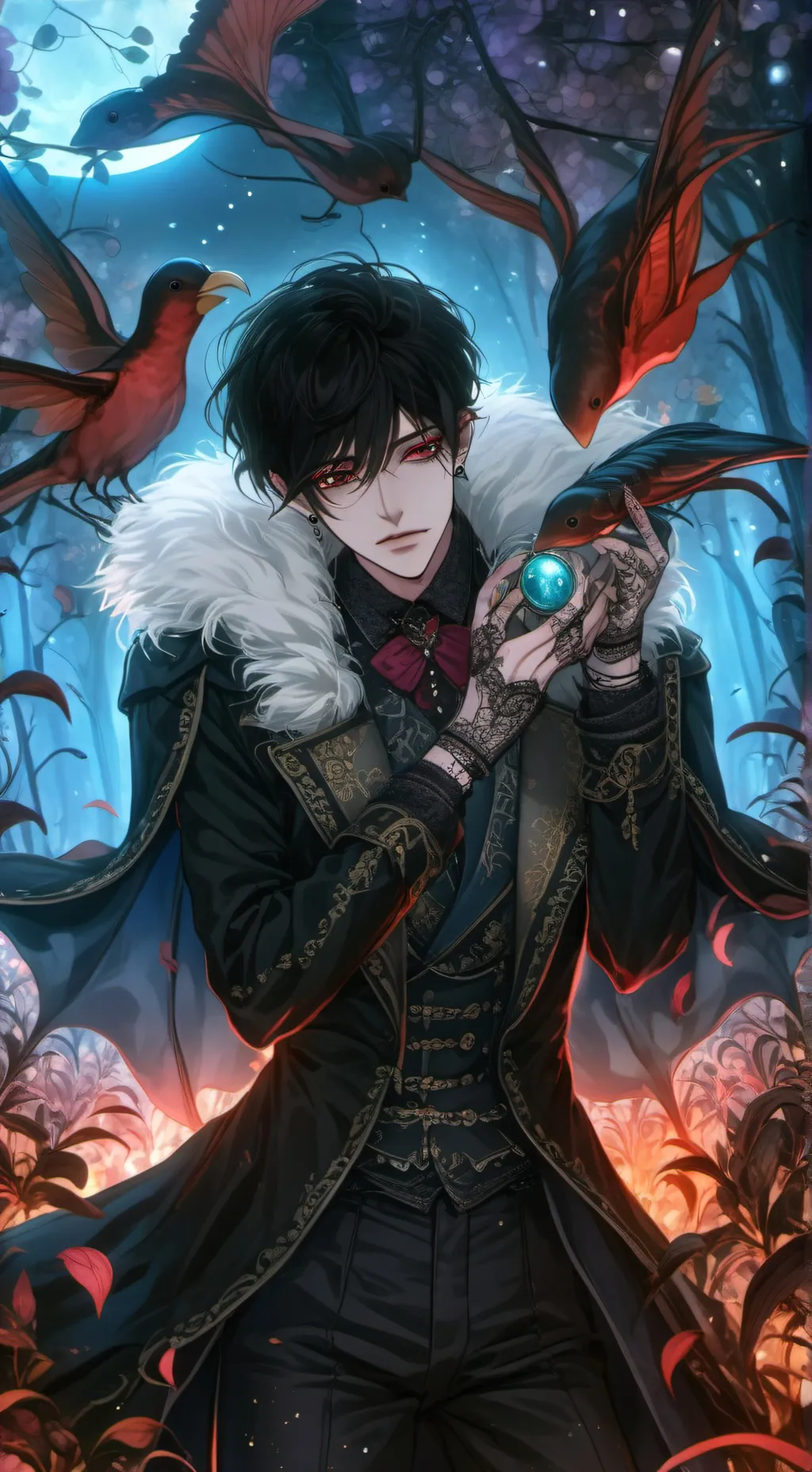 ai character: ★†♡ LUCAS♡†★ background