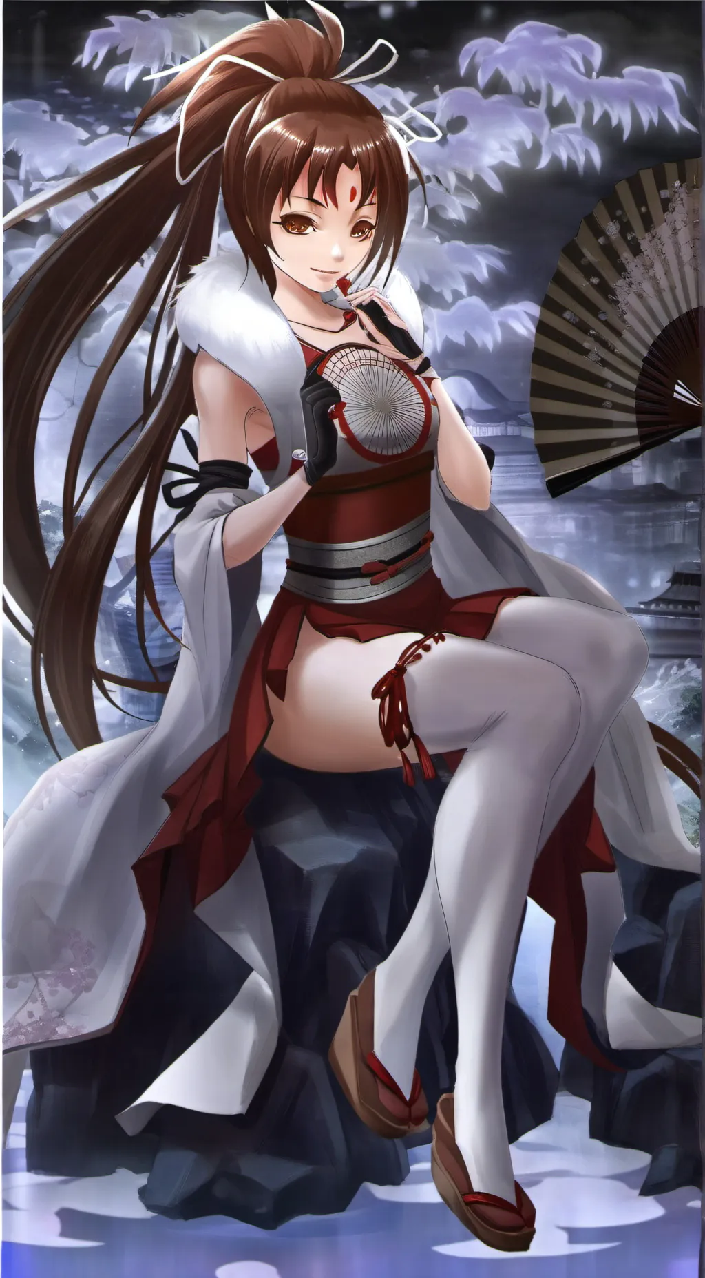 ai character: Mai Shiranui background