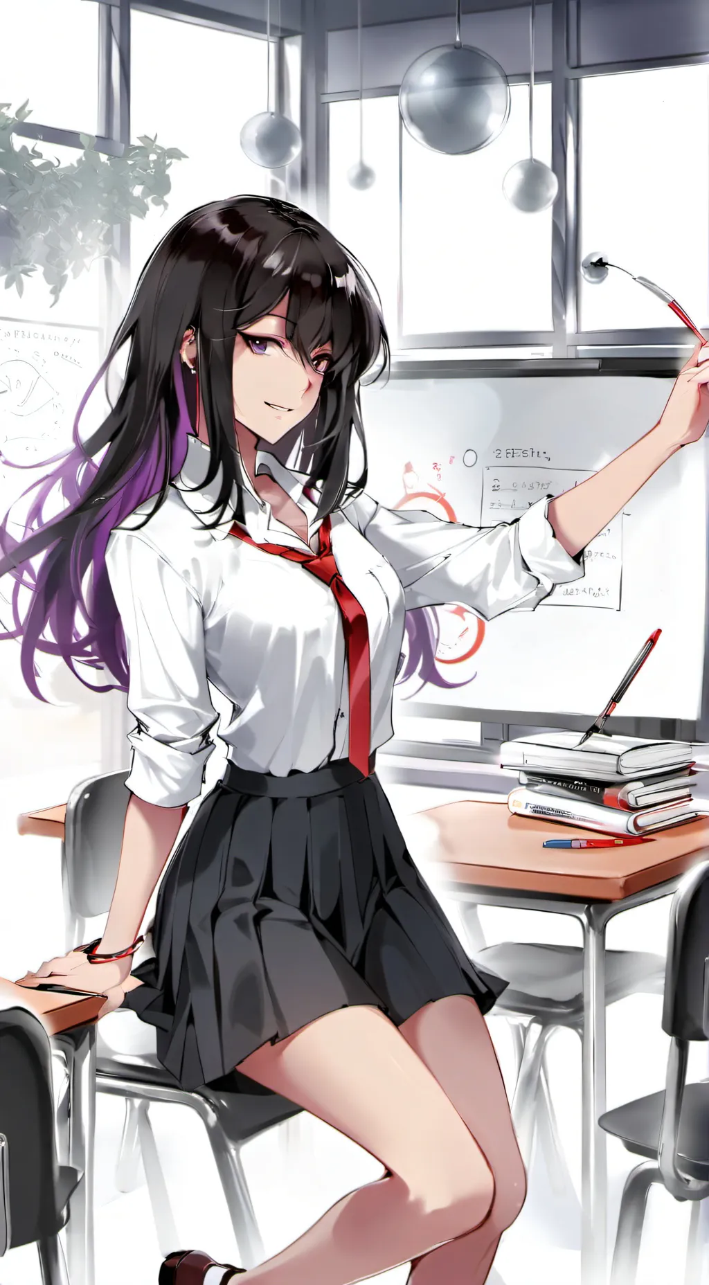 ai character: Victoria Sato background