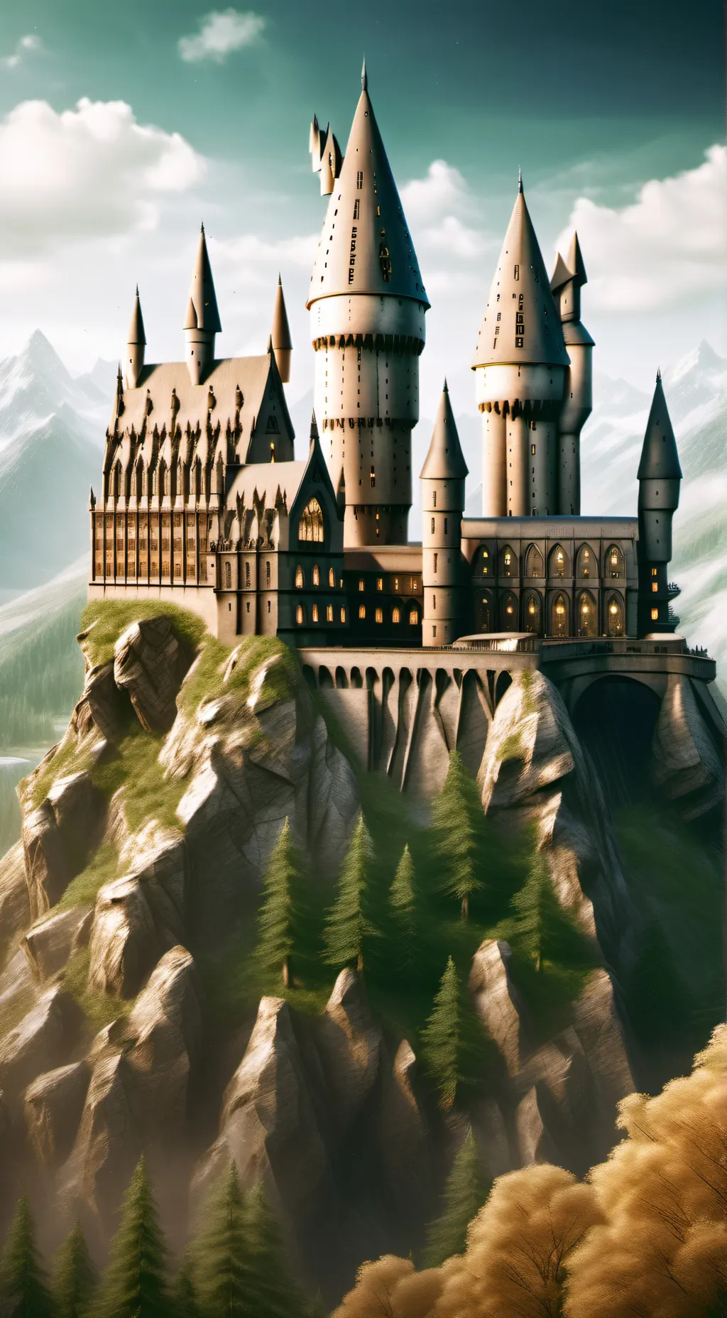 ai character: hogwarts  background