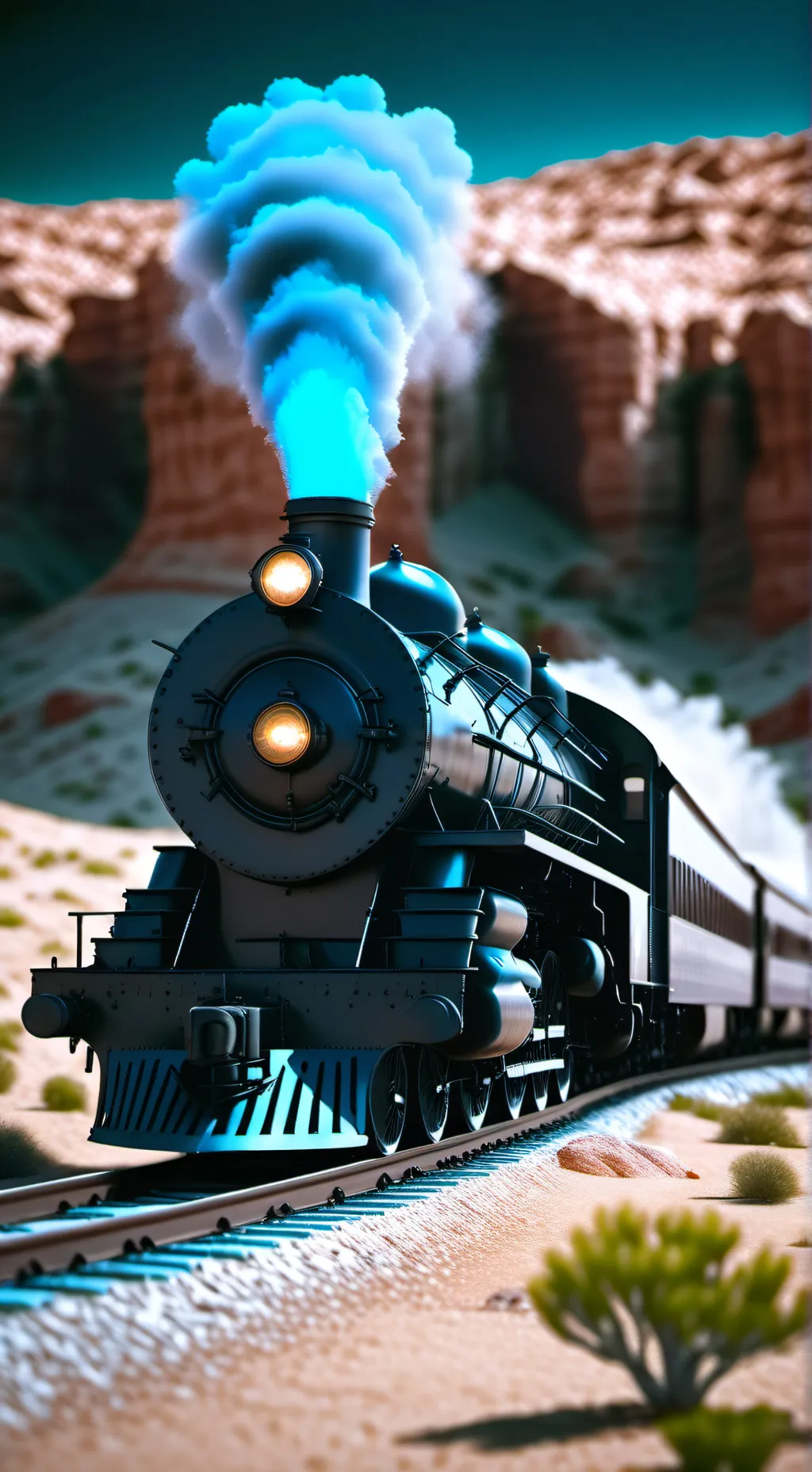 ai character: DW X DR background
