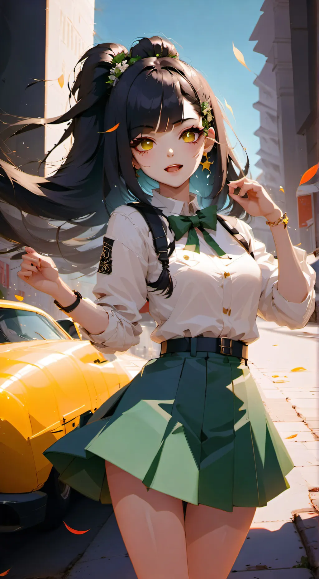 ai character: Olivia background