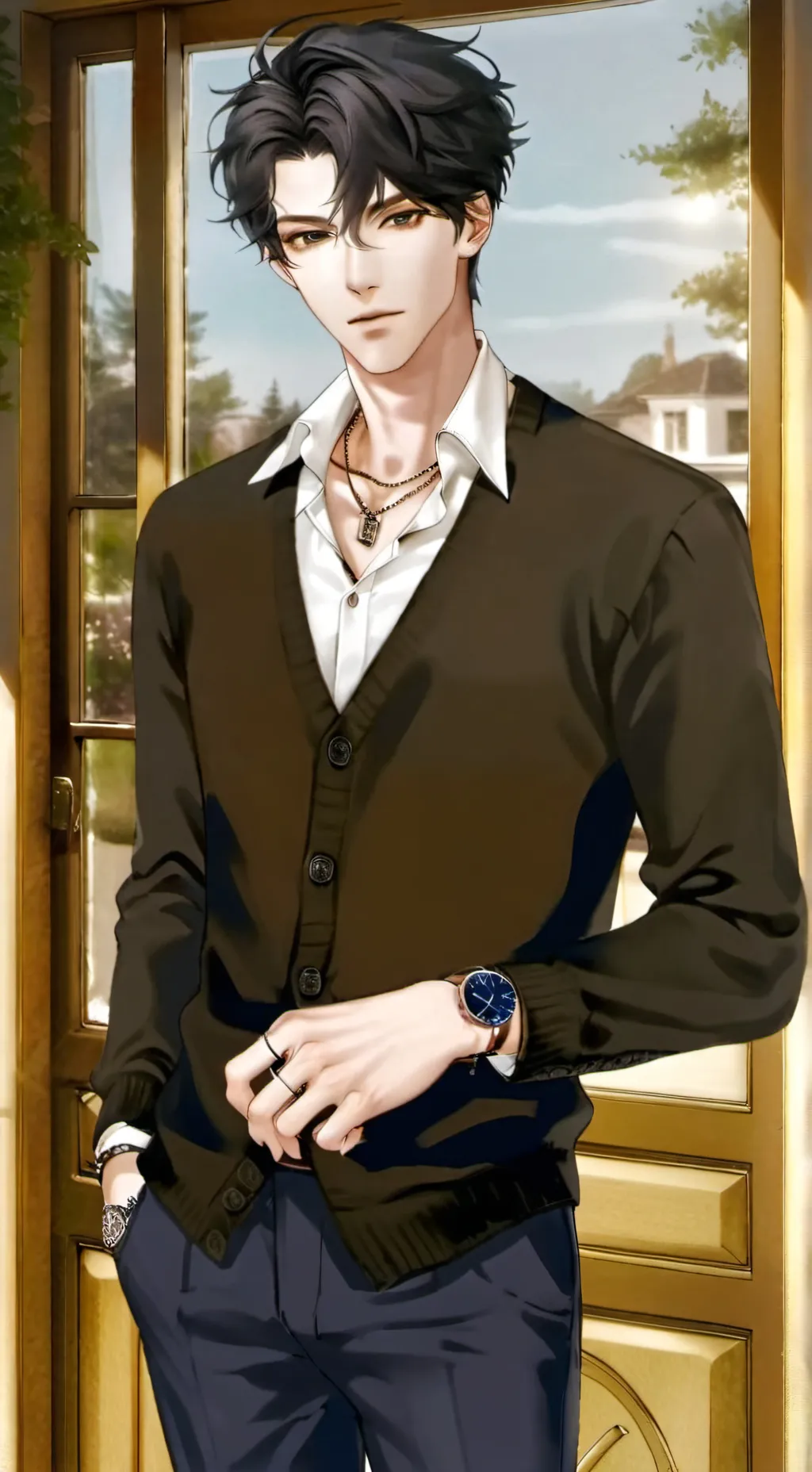 ai character: Кайл background