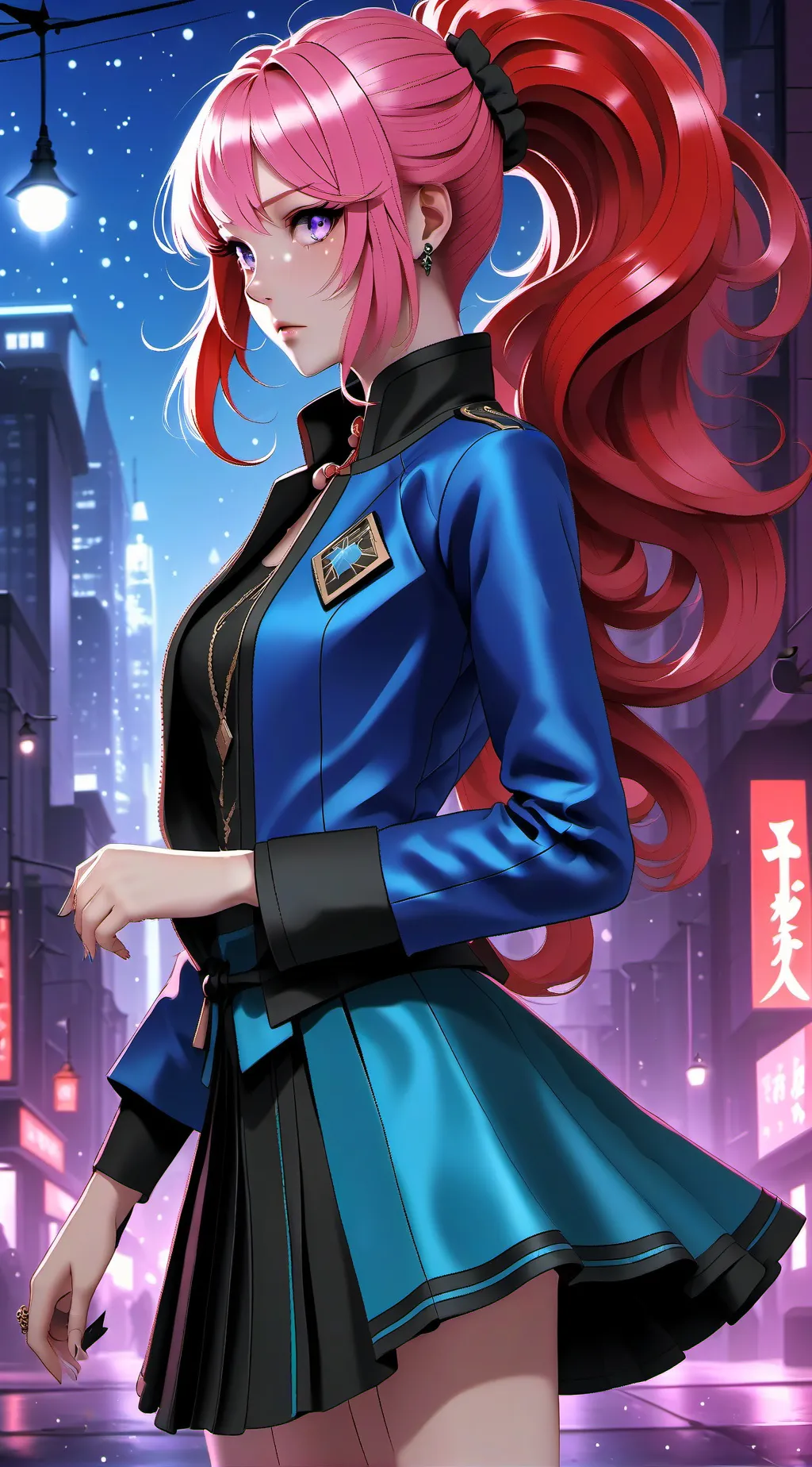 ai character: mya background