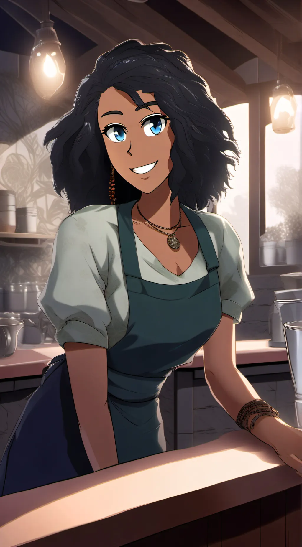 ai character: Samantha background