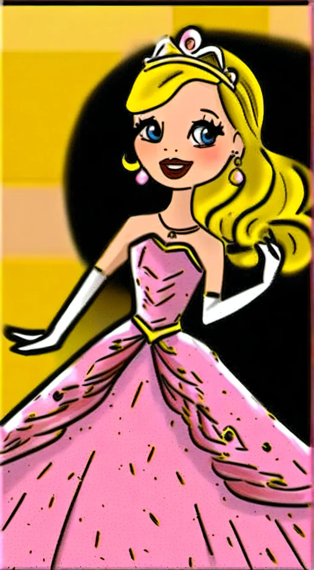 ai character: Princess Emma  background