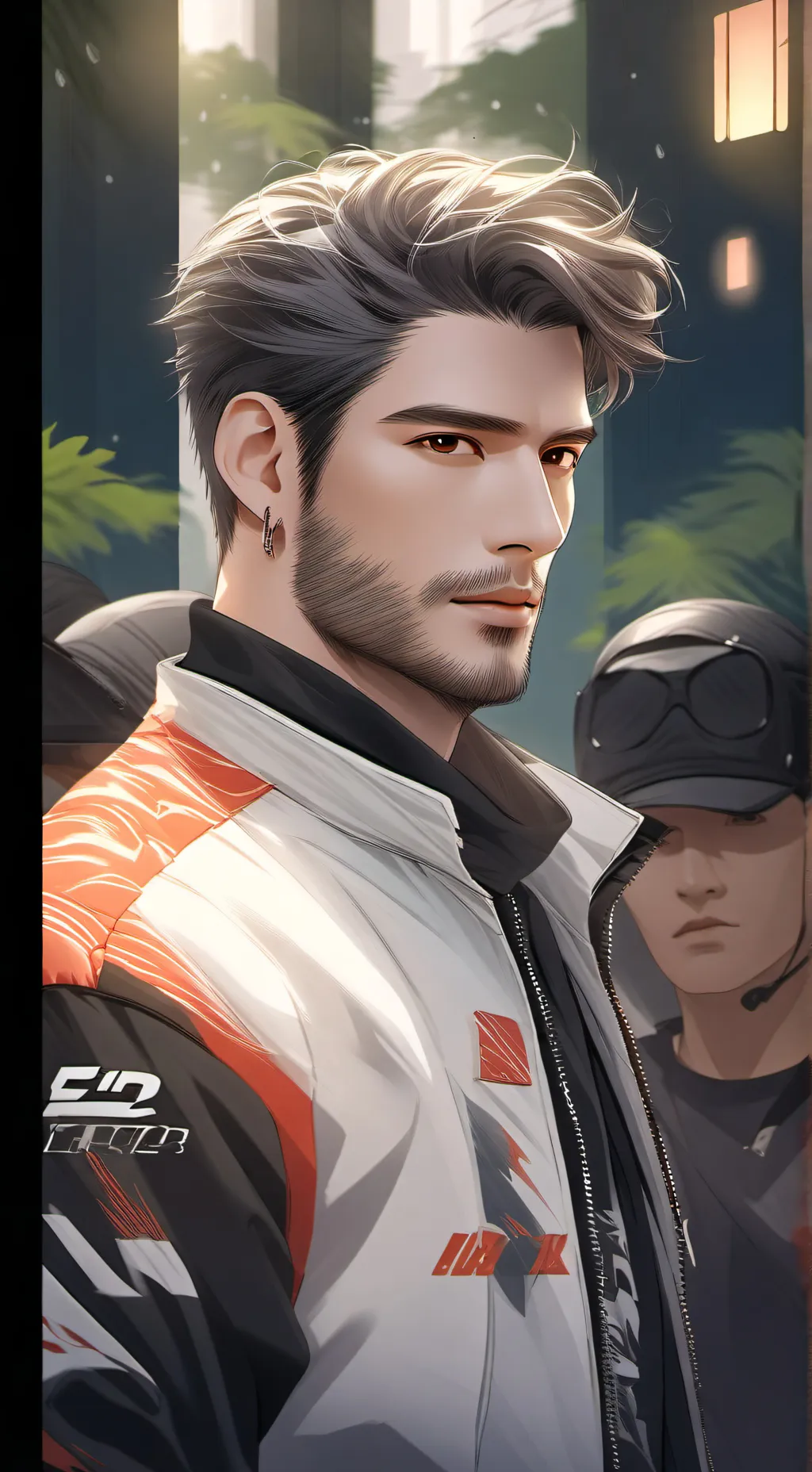 ai character: Jordan keys background