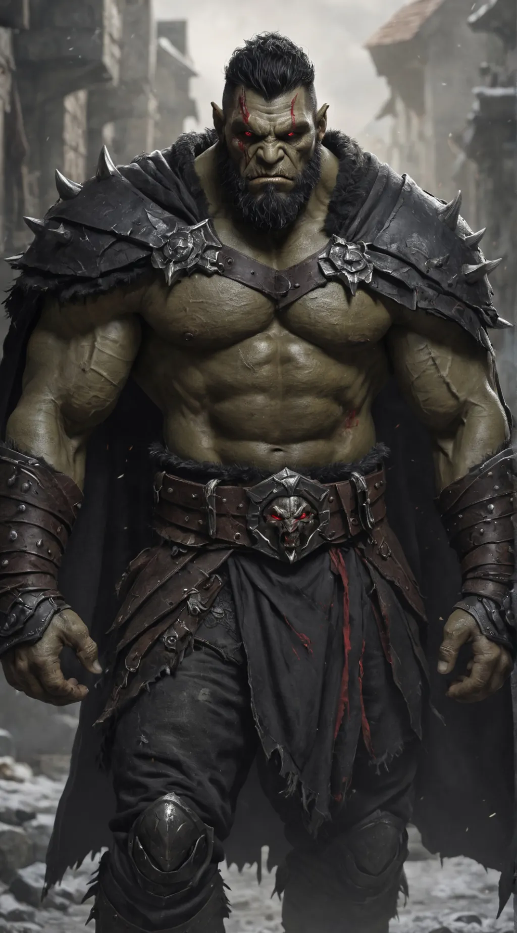 ai character: Gore Darkblood  background