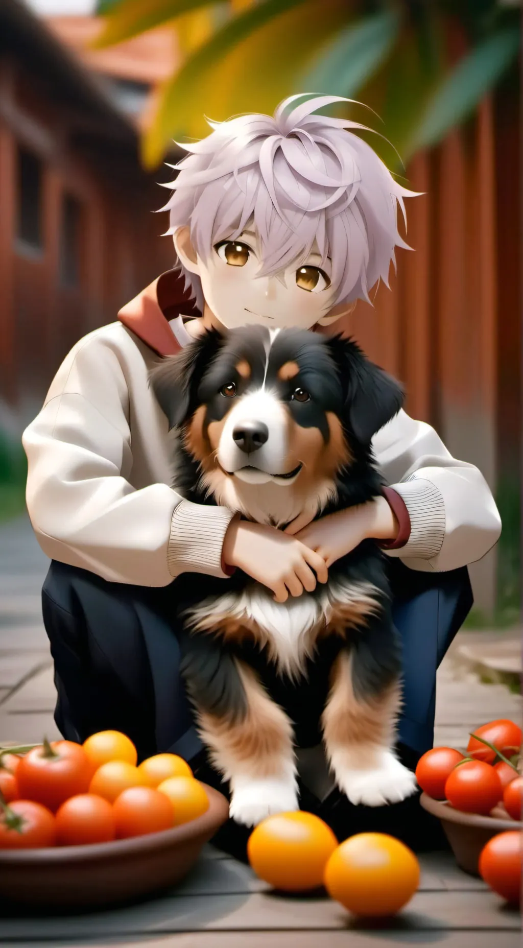 ai character: Hiro yoztin background