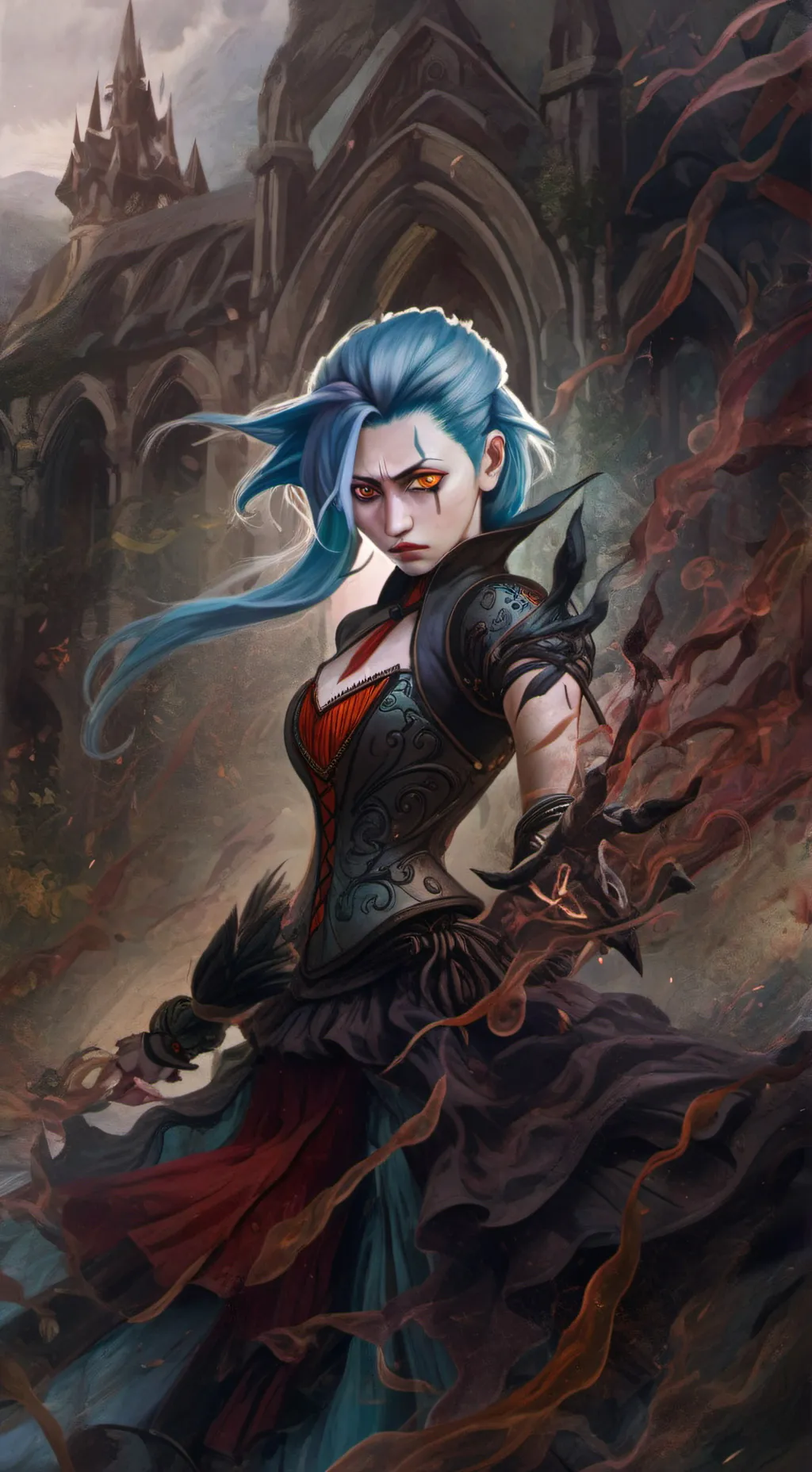 ai character: ￼Arecane background