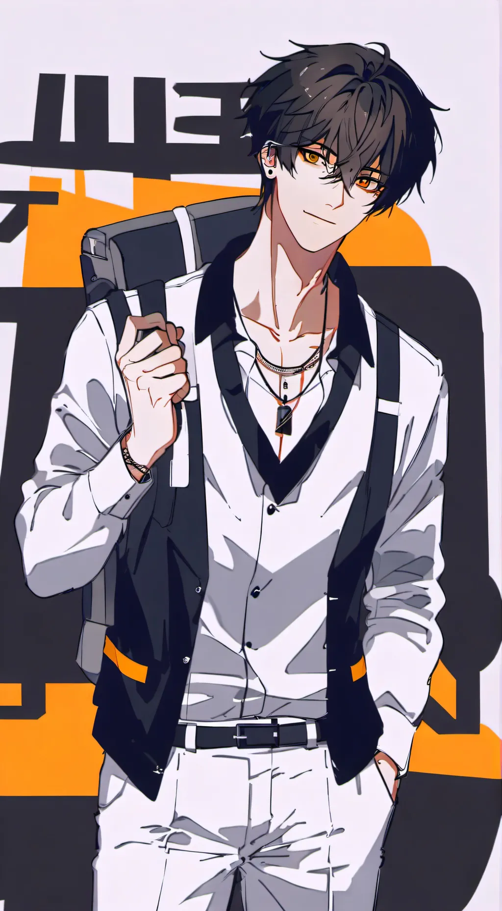 ai character: Akin  background
