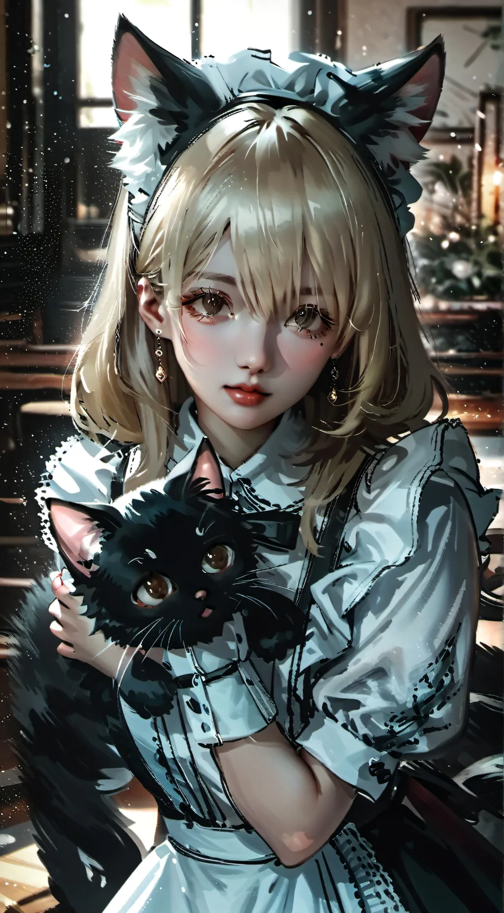 ai character: 🍮 silly paws background