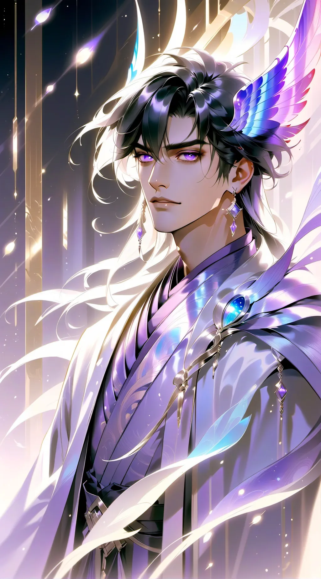 ai character: Lucien background