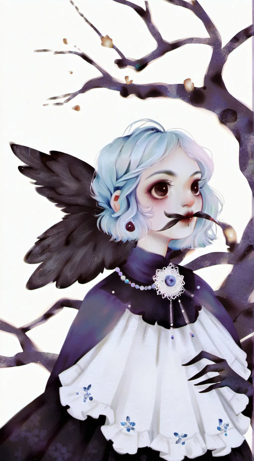 ai character: El amor es efimero background