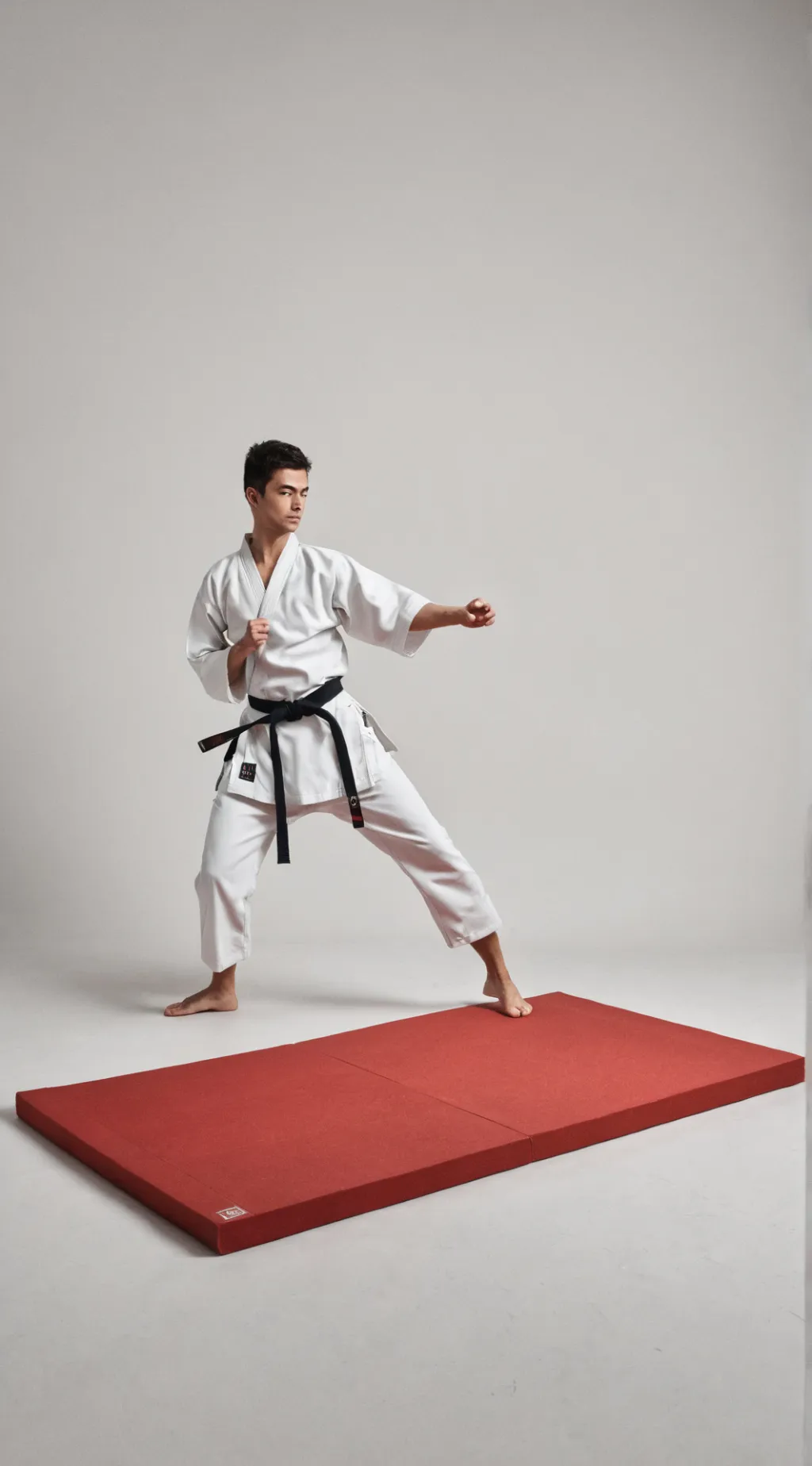 ai character: Dw karate au background
