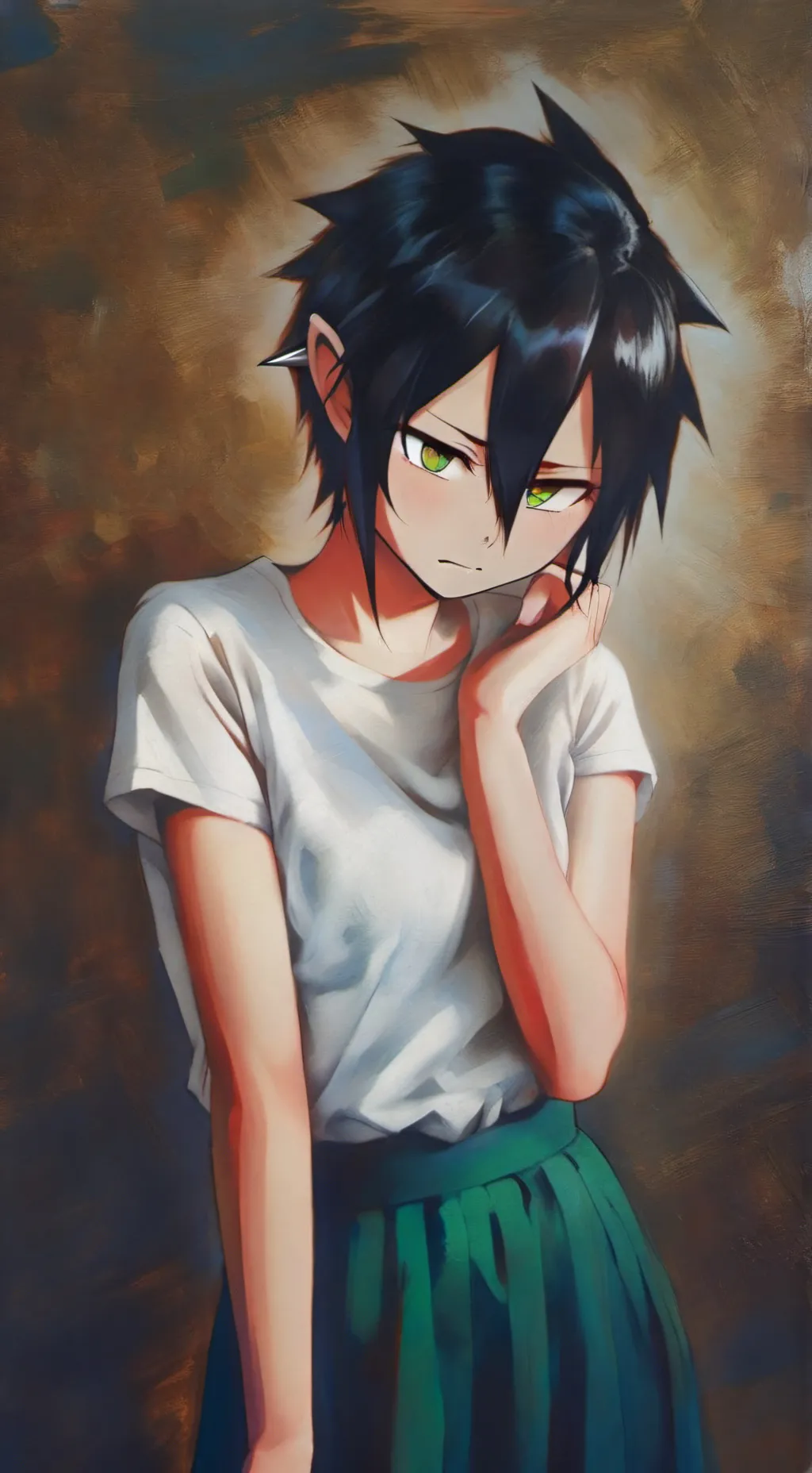 ai character: Tama's lil sibling background