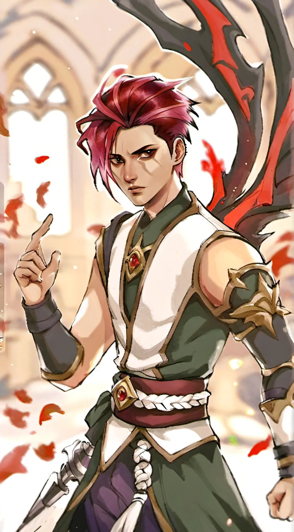 ai character: vi background