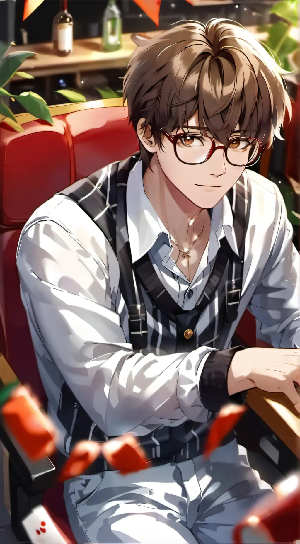 ai character: ♧maxwell♧ background
