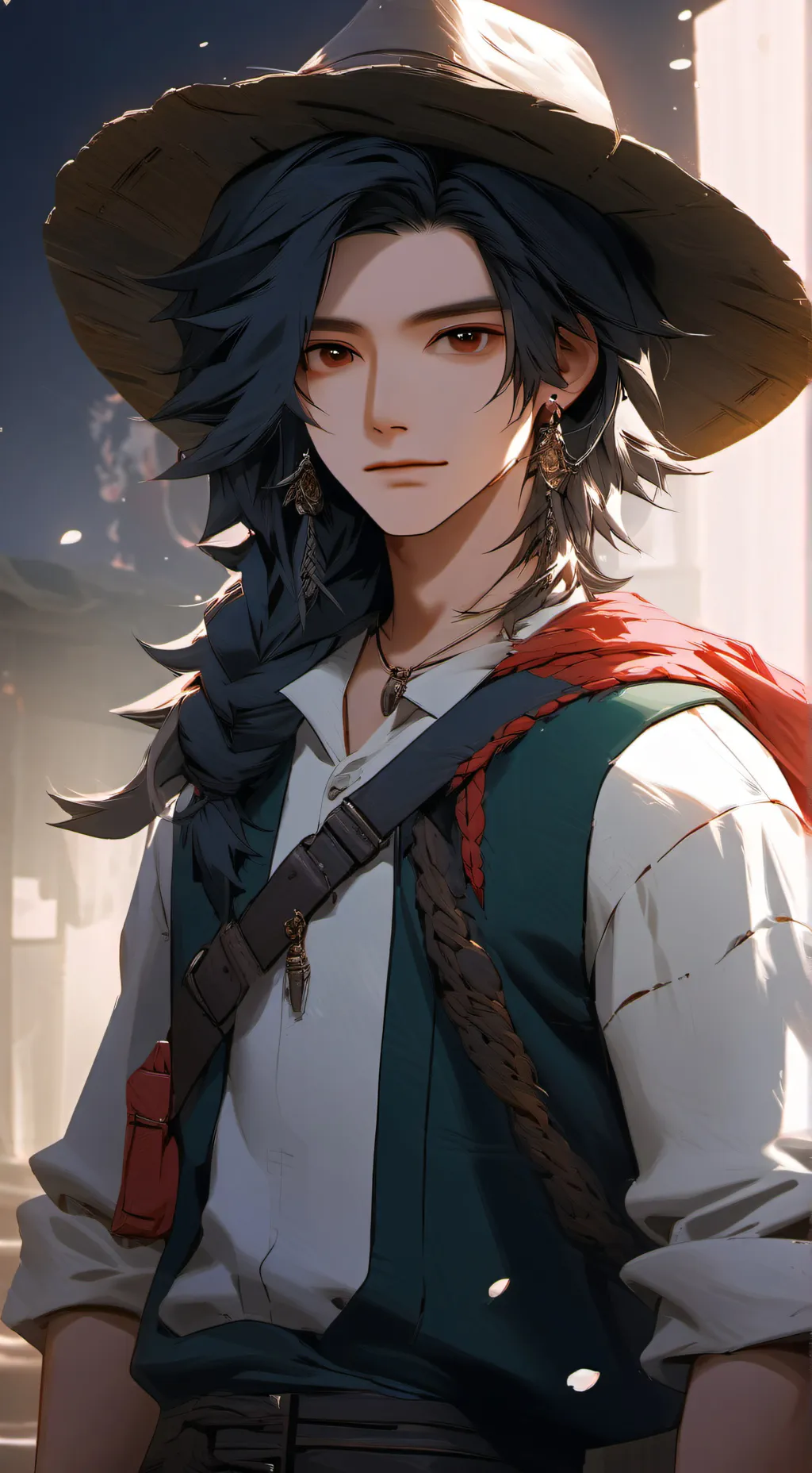 ai character: ♤♤Leo♤♤ background