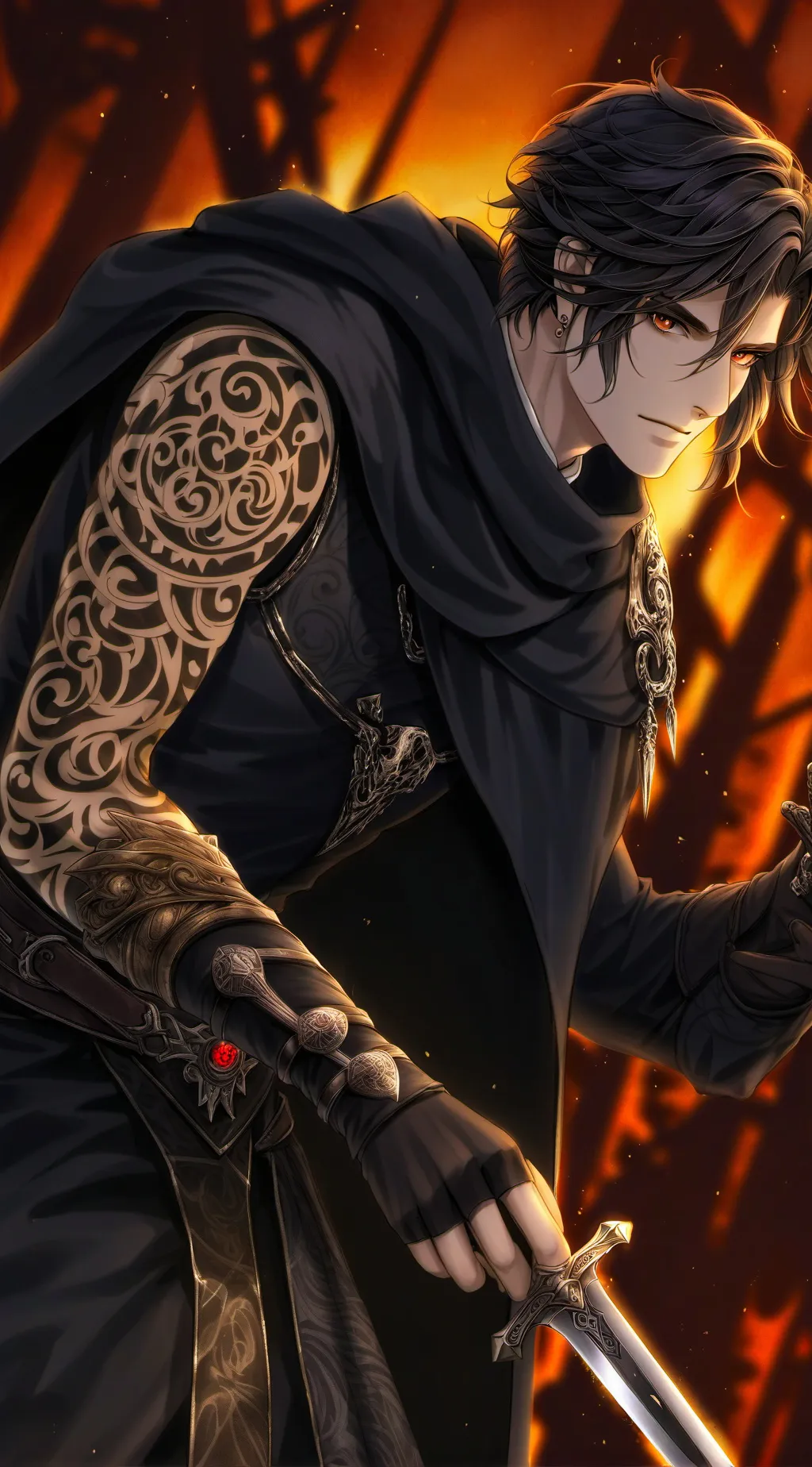 ai character: El Se?or de la Som background