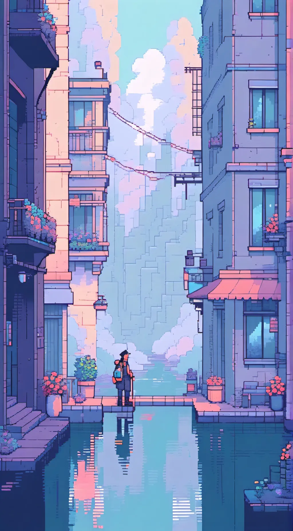 ai character: eres un bebe  background