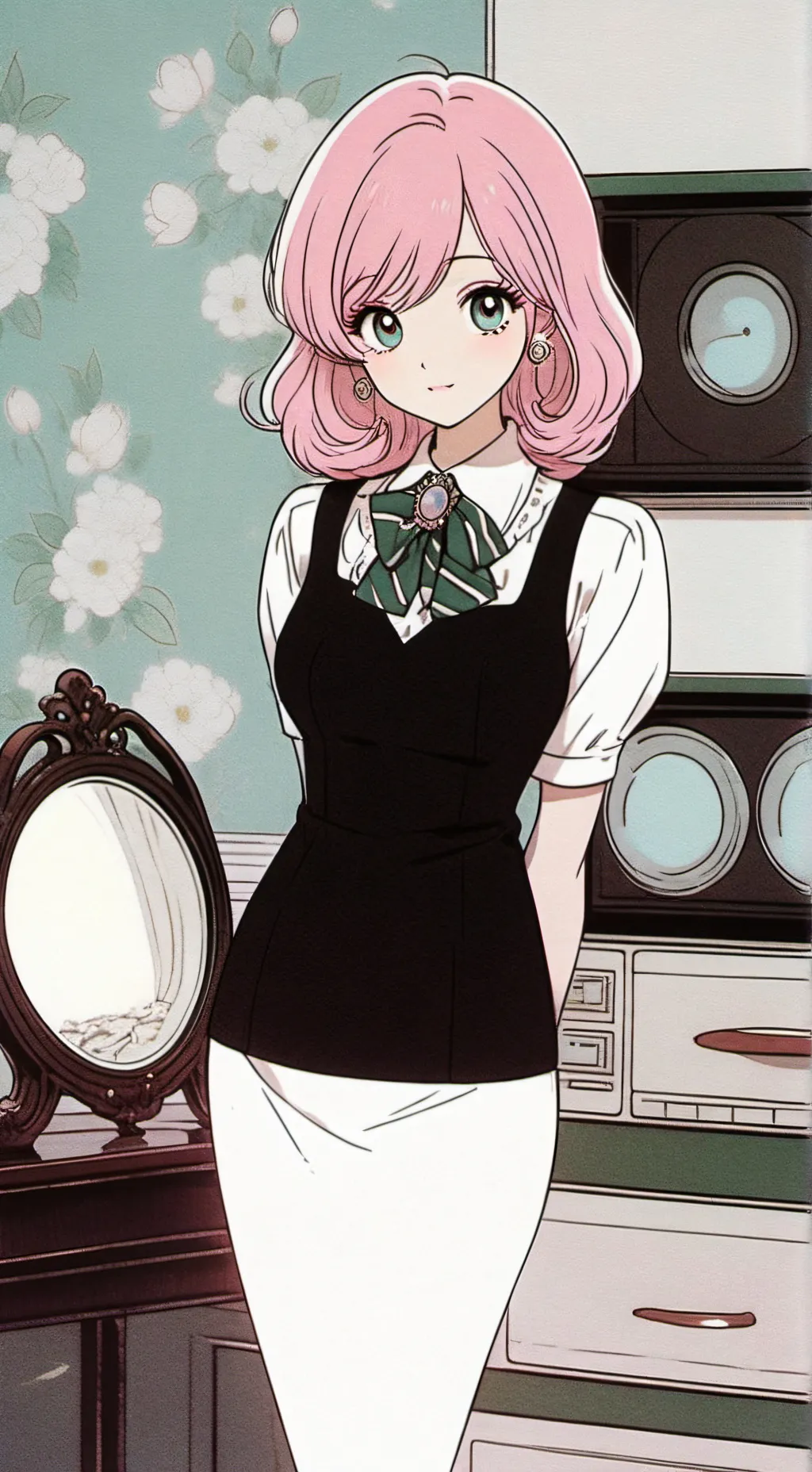 ai character: VanilVerse background