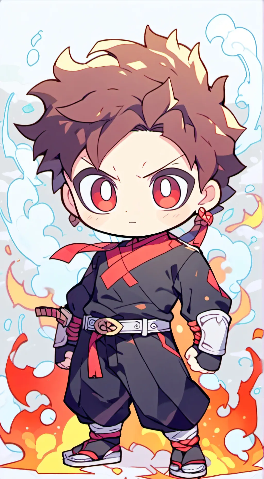 ai character: Kai x cole background
