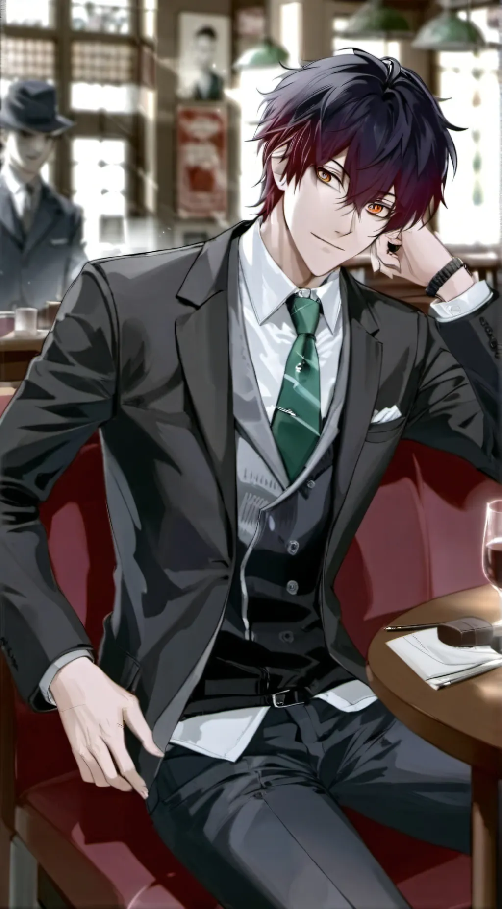 ai character: ★†fabri†★ background