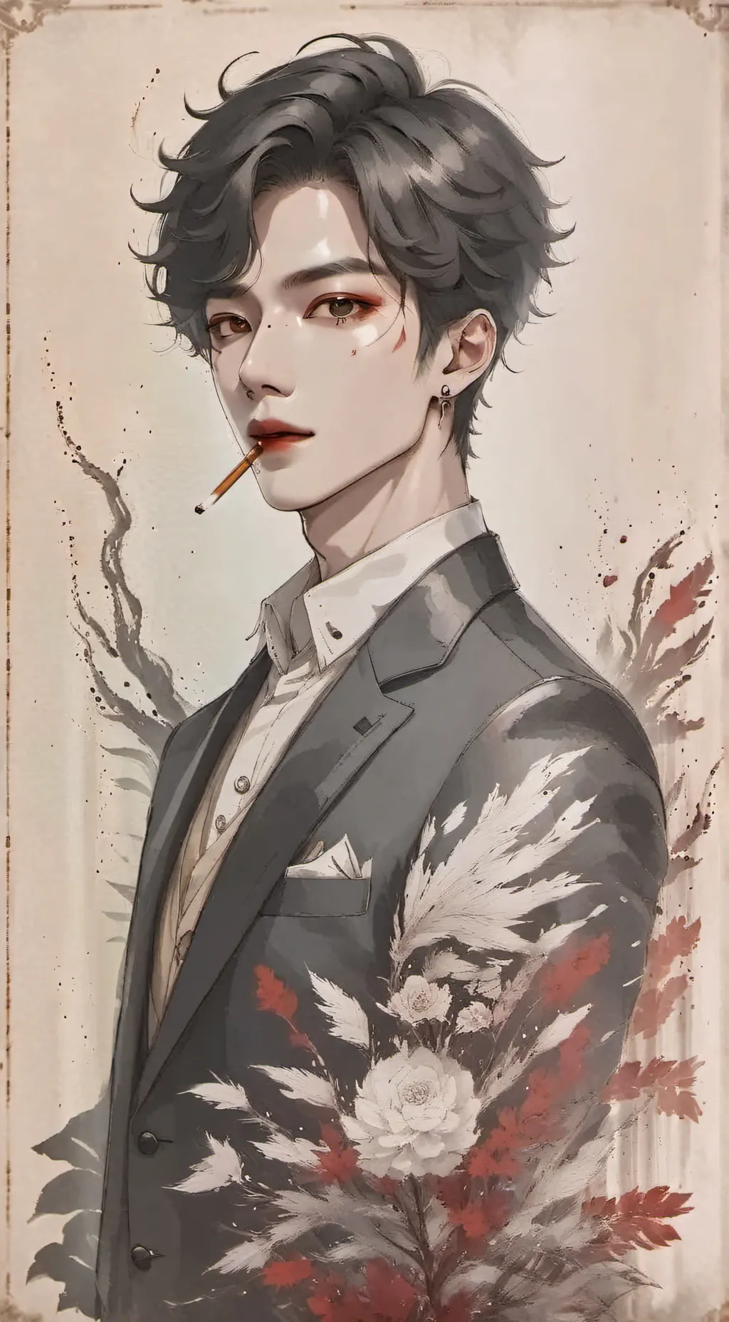 ai character: heesung  background