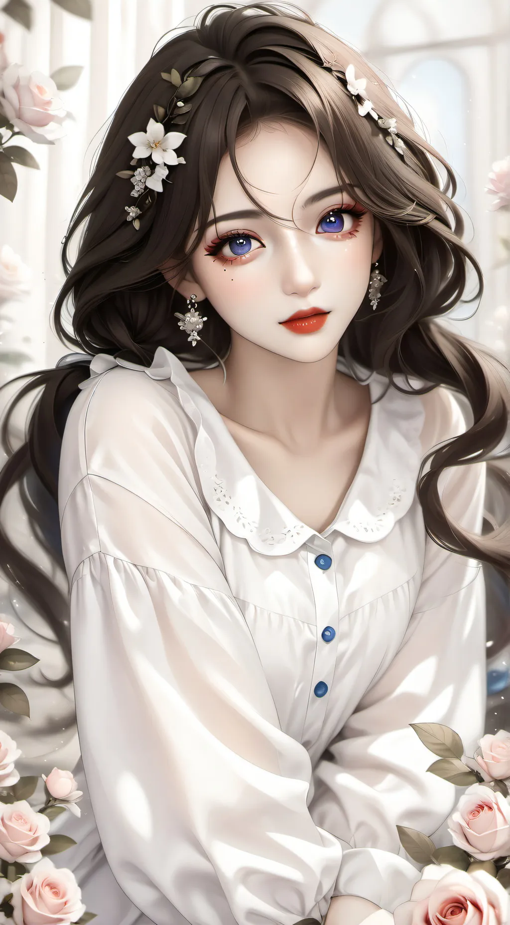 ai character: nataly  background