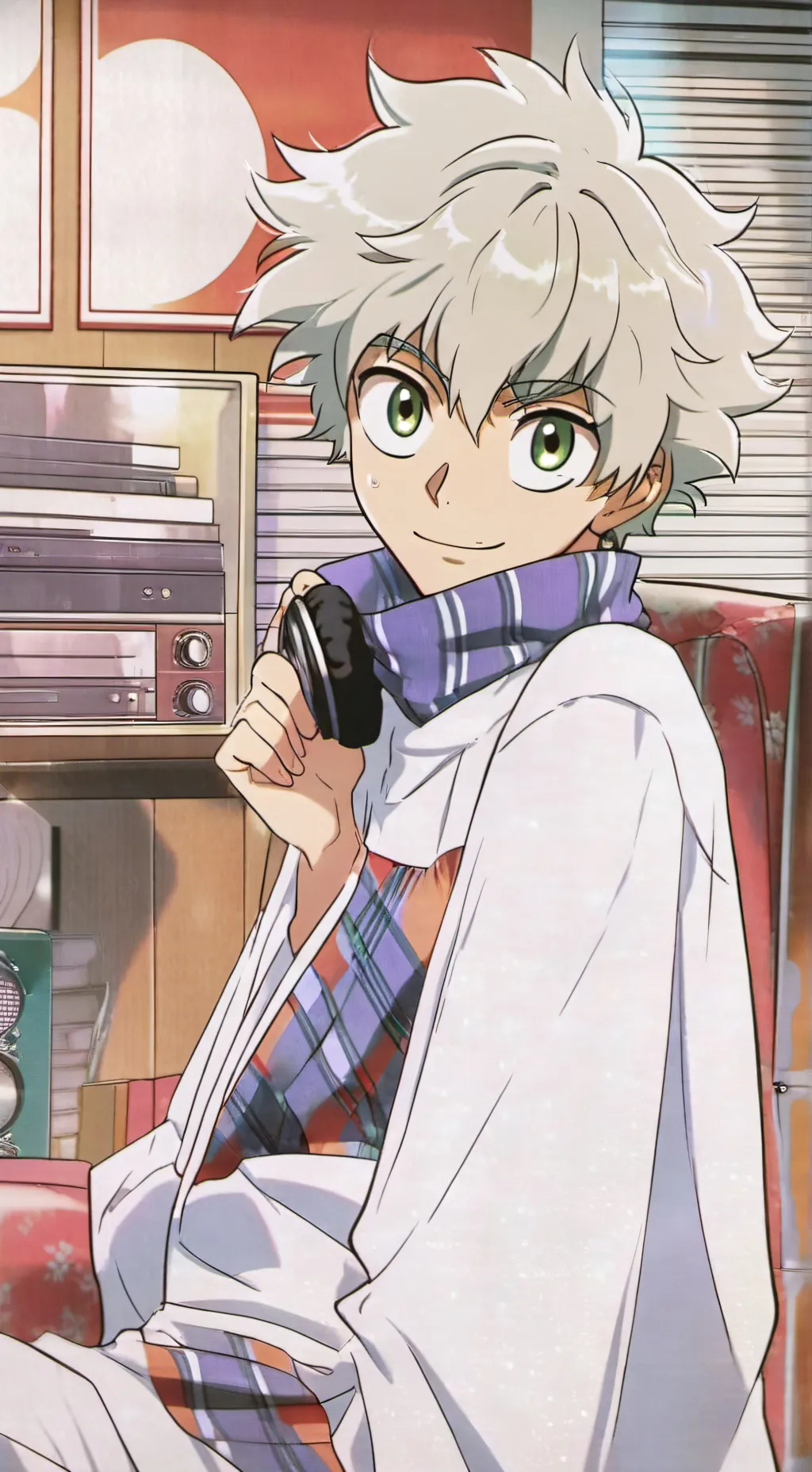 ai character: Mha Bkdk🧡💚 background