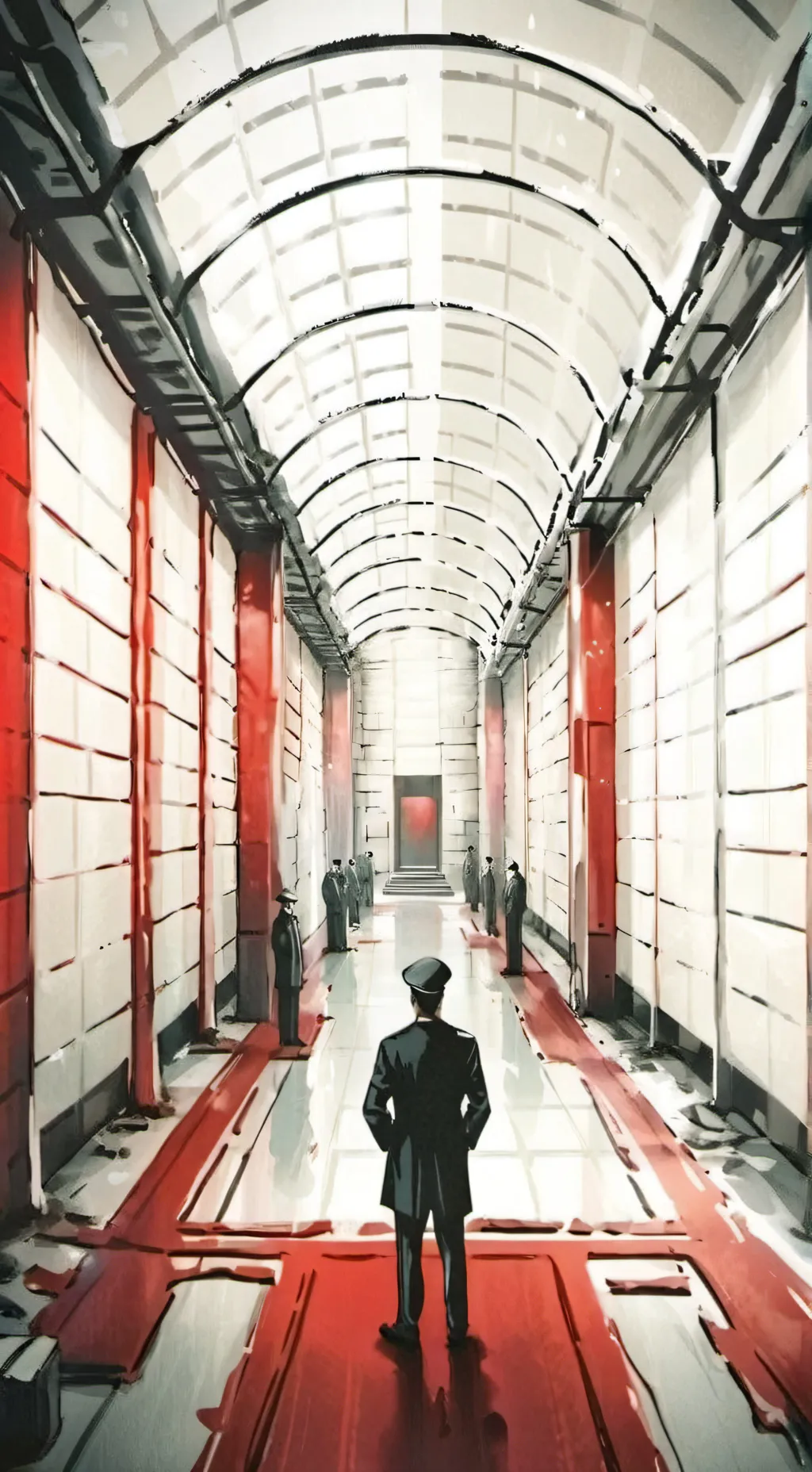 ai character: CB SCP-173 background