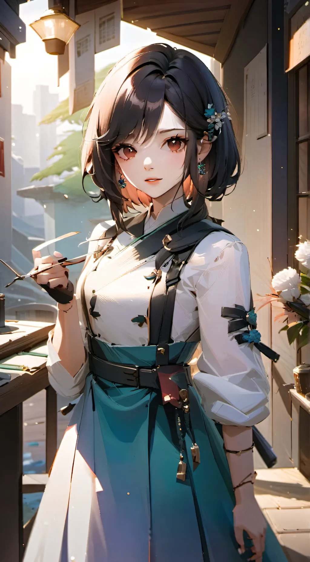 ai character: Loue background