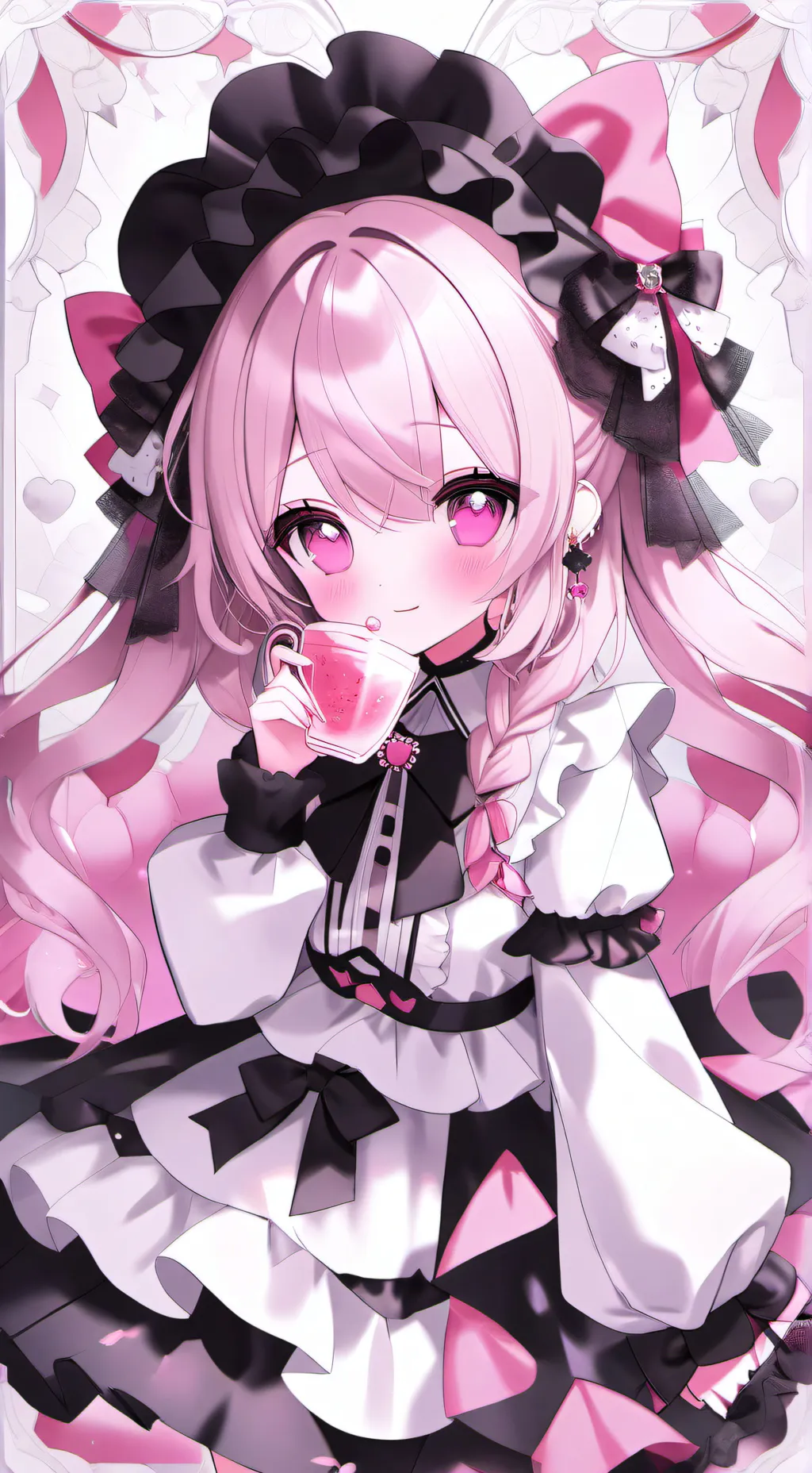 ai character: Lacy background