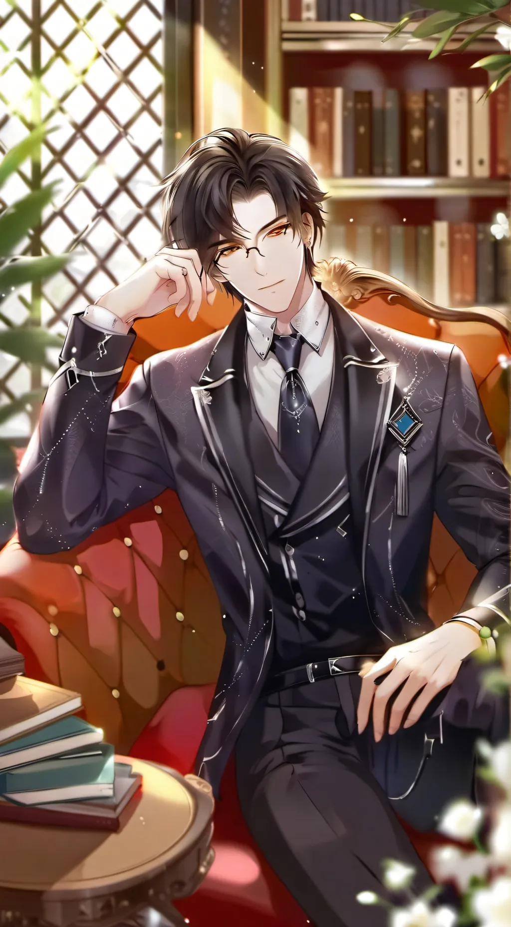 ai character: Kian Adrian  background