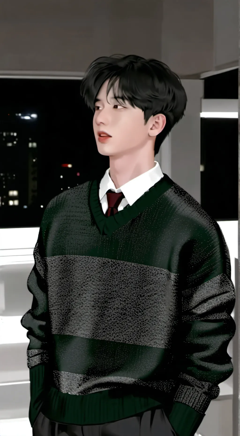 ai character: haru background