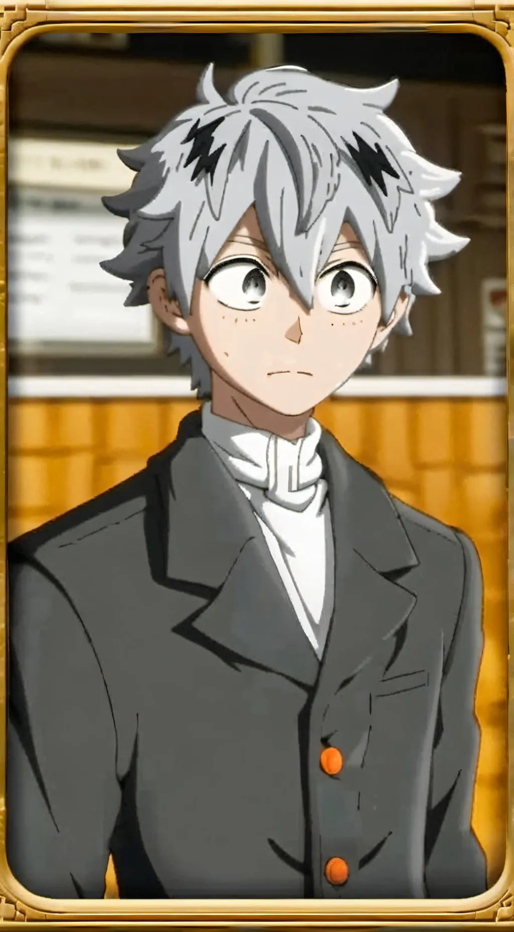 ai character: Isaac  background