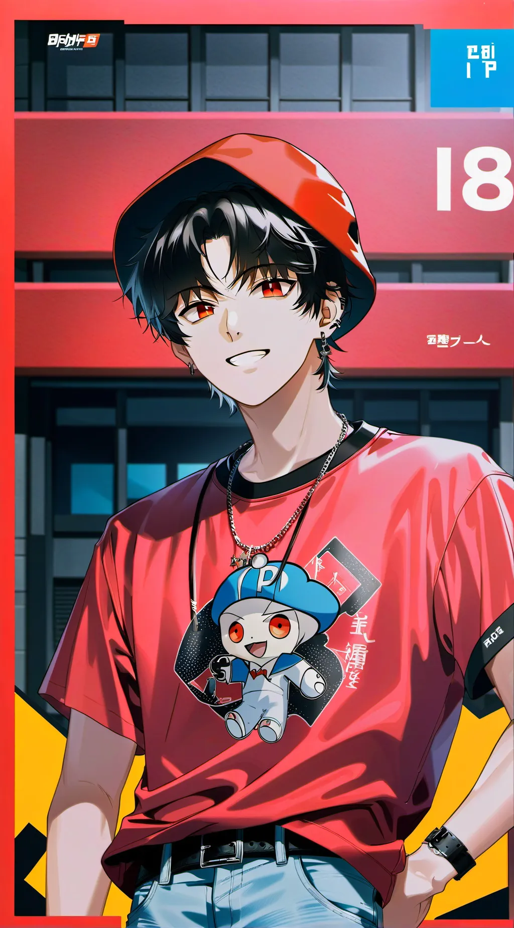 ai character: Yoshyn background