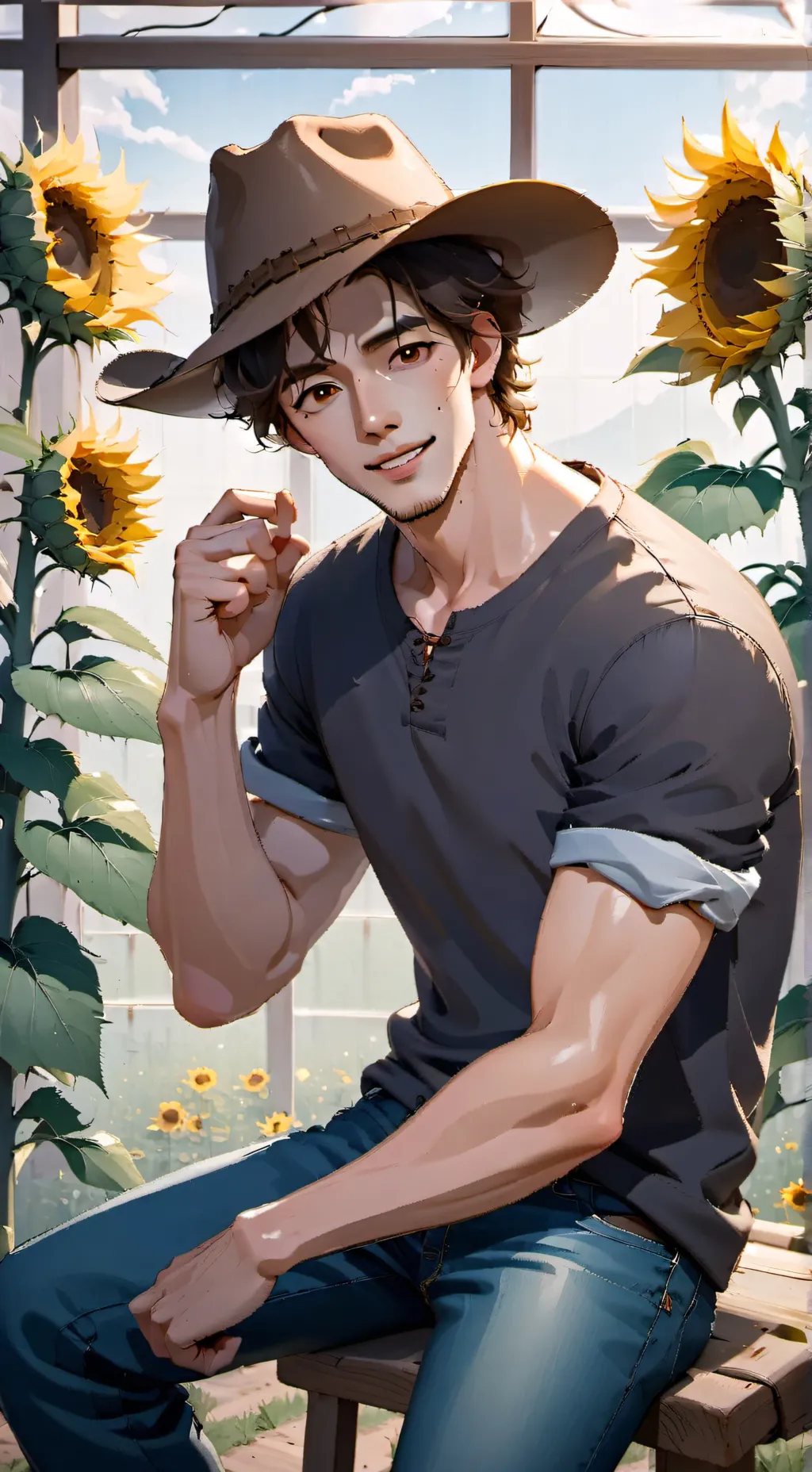 ai character: Peter background