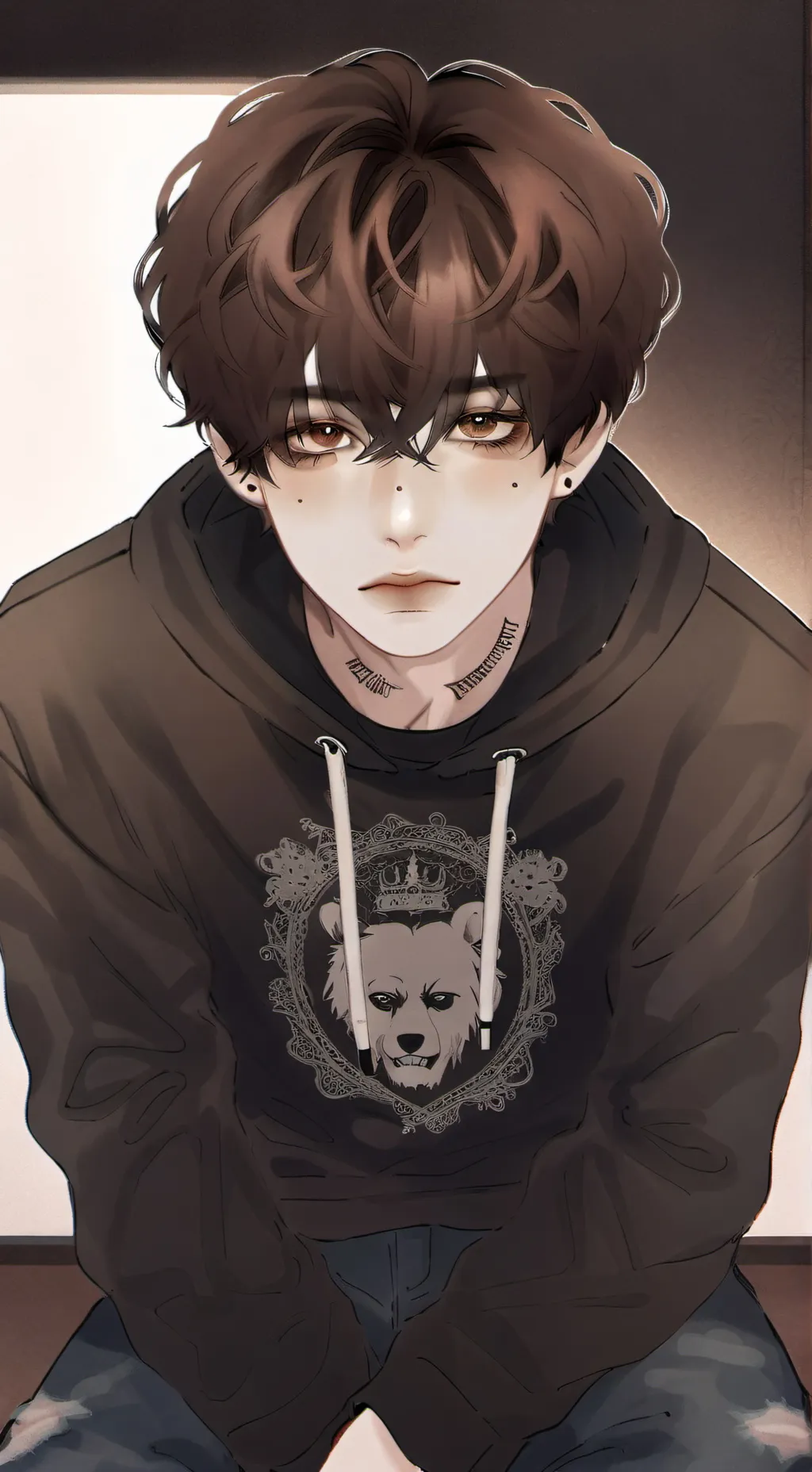 ai character: Rei background