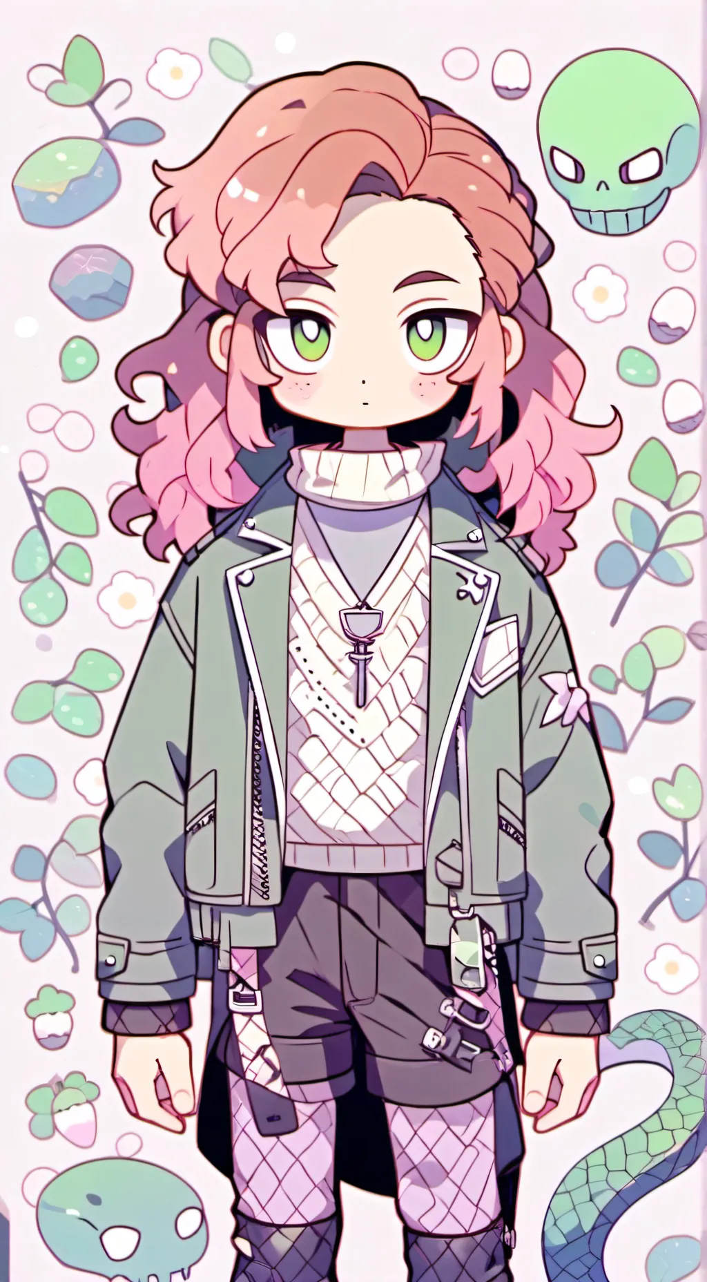 ai character: Hennessey (Ness) background